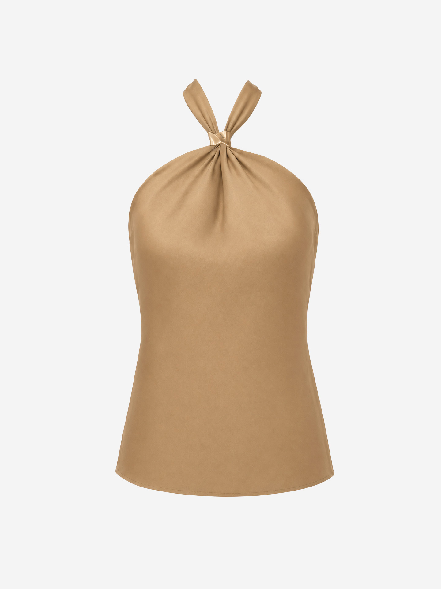 Satin halter top