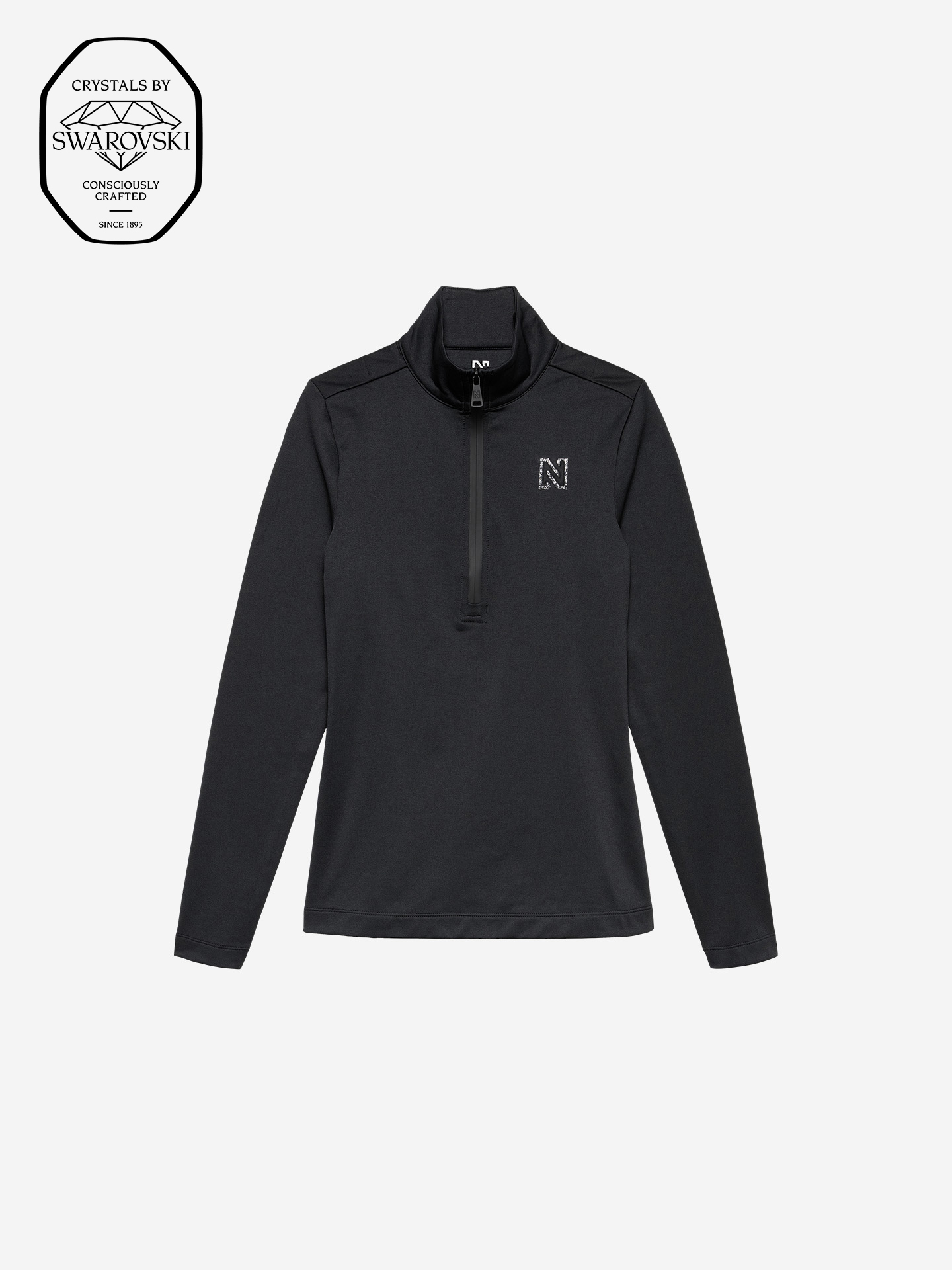 Ski pully with Swarovski N logo