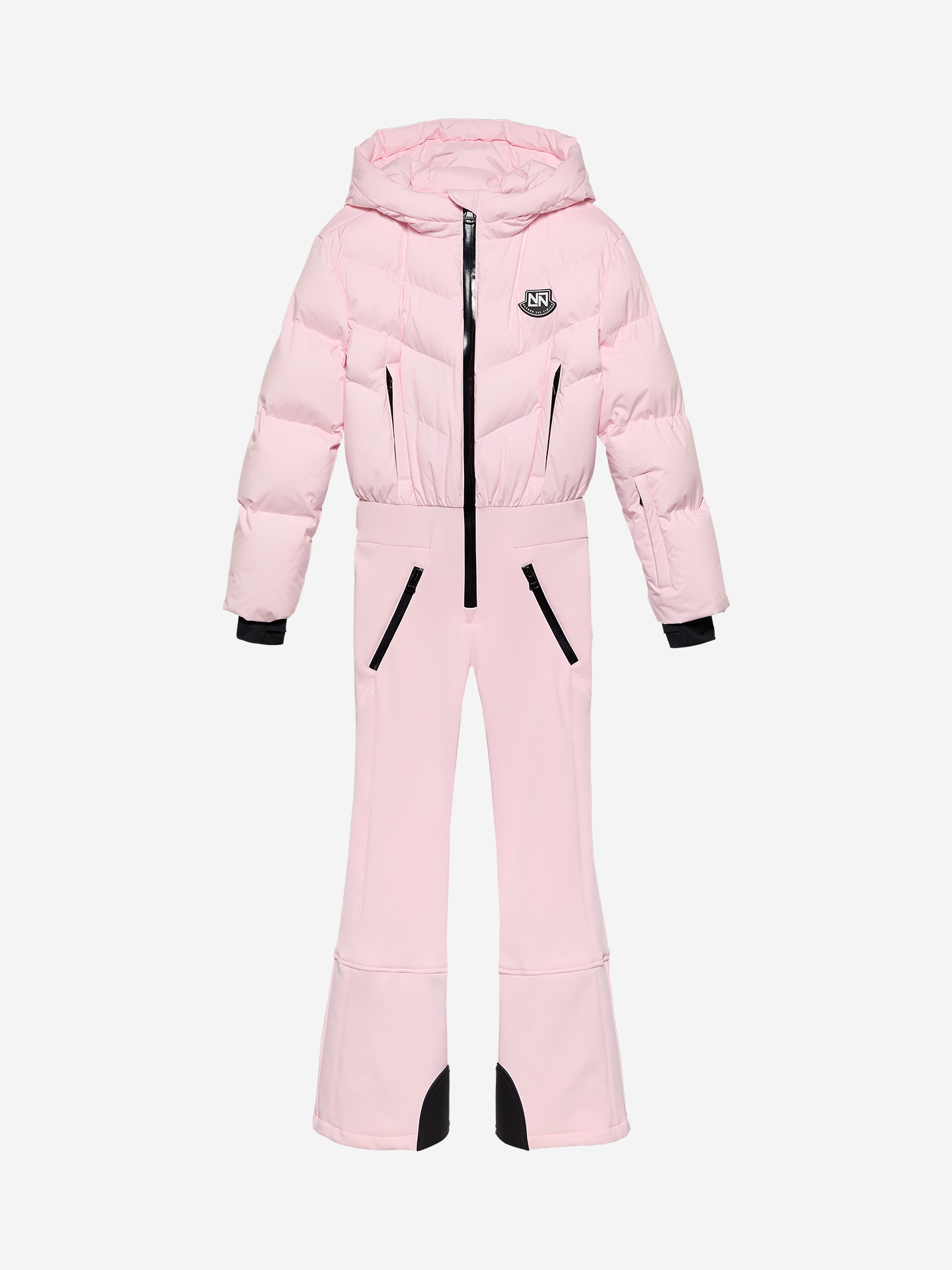 Fitted ski jumpsuit