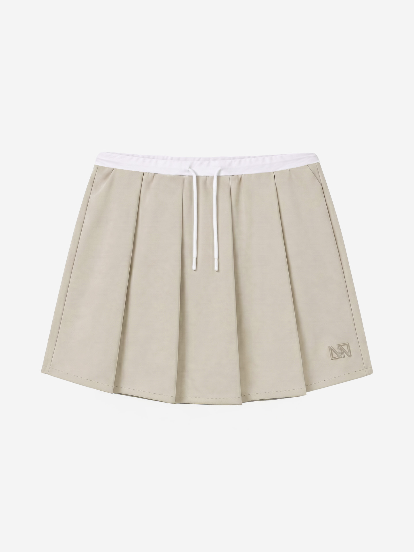Pleated skort