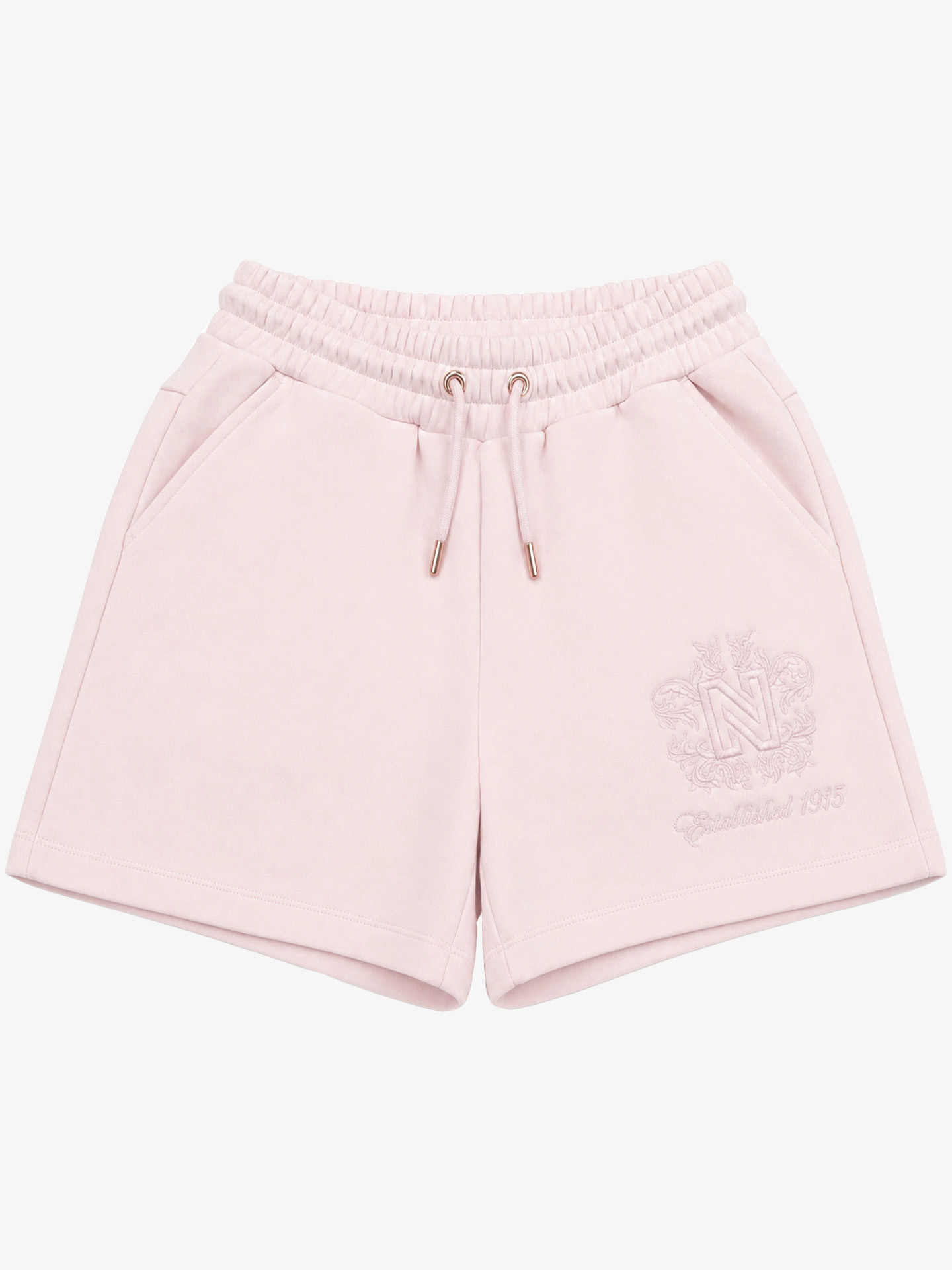Sweat shorts with embroidered logo