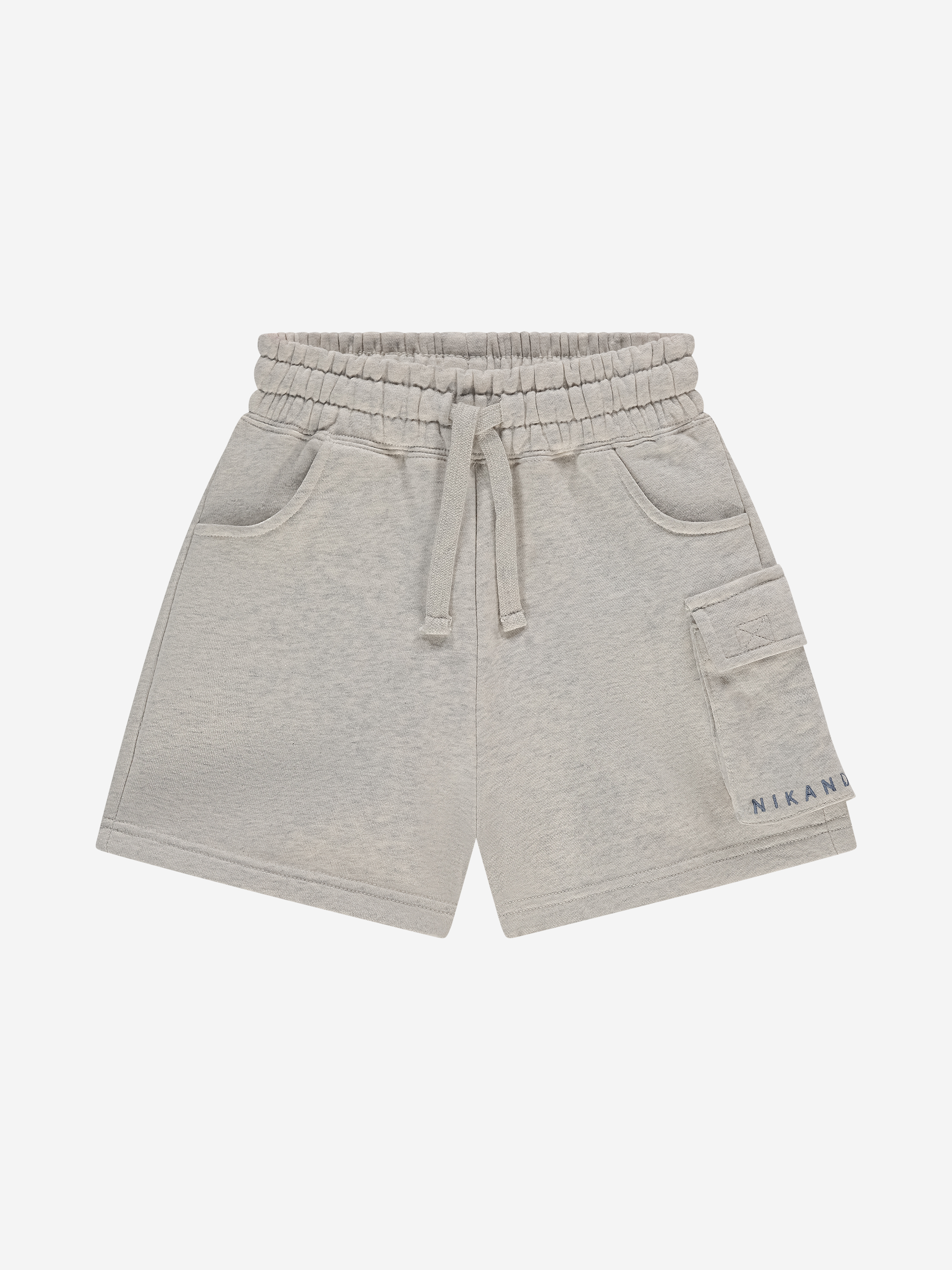 Sweat shorts with elastic waistband and N&N logo