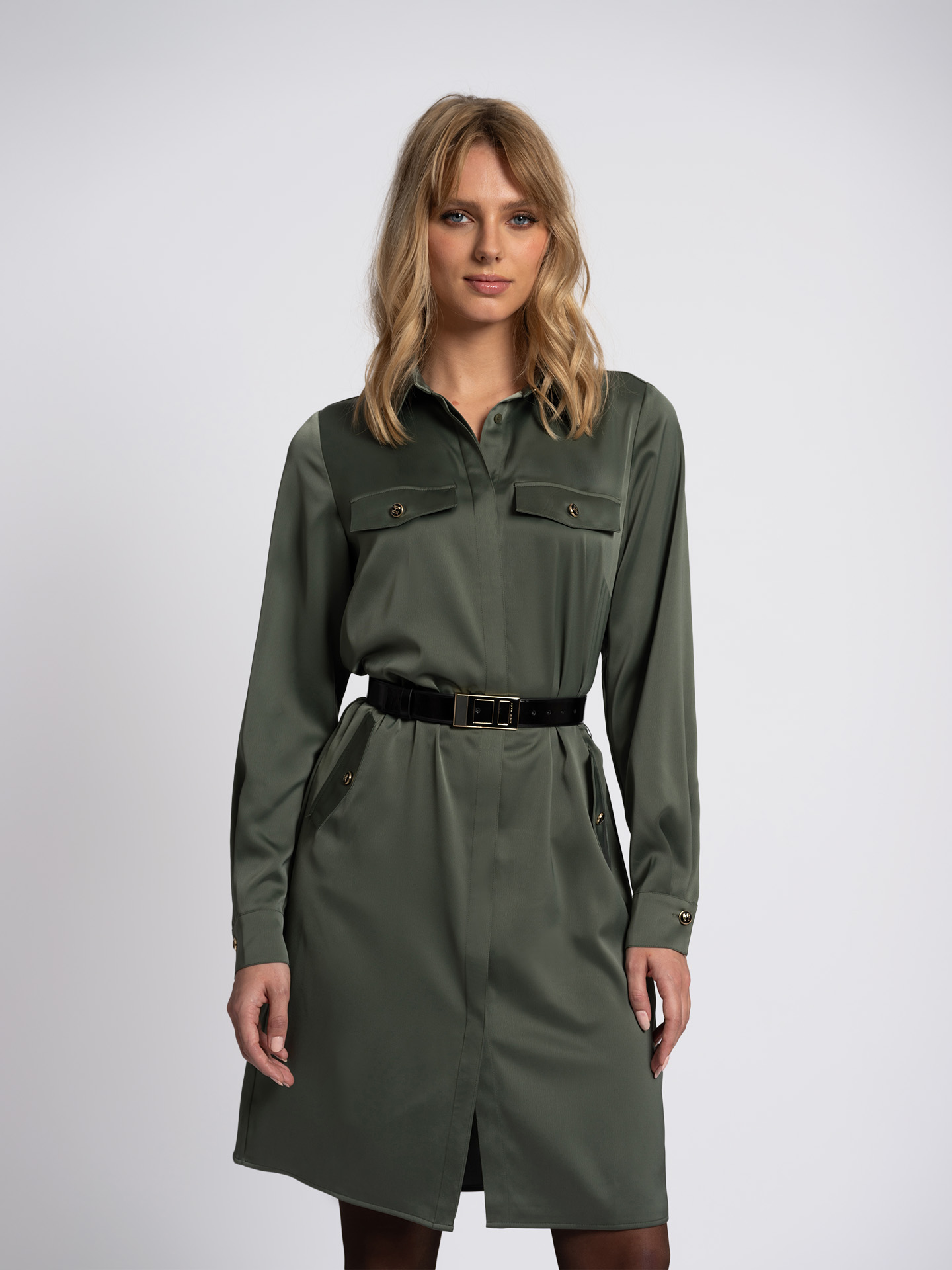 Blousejurk met ceintuur
