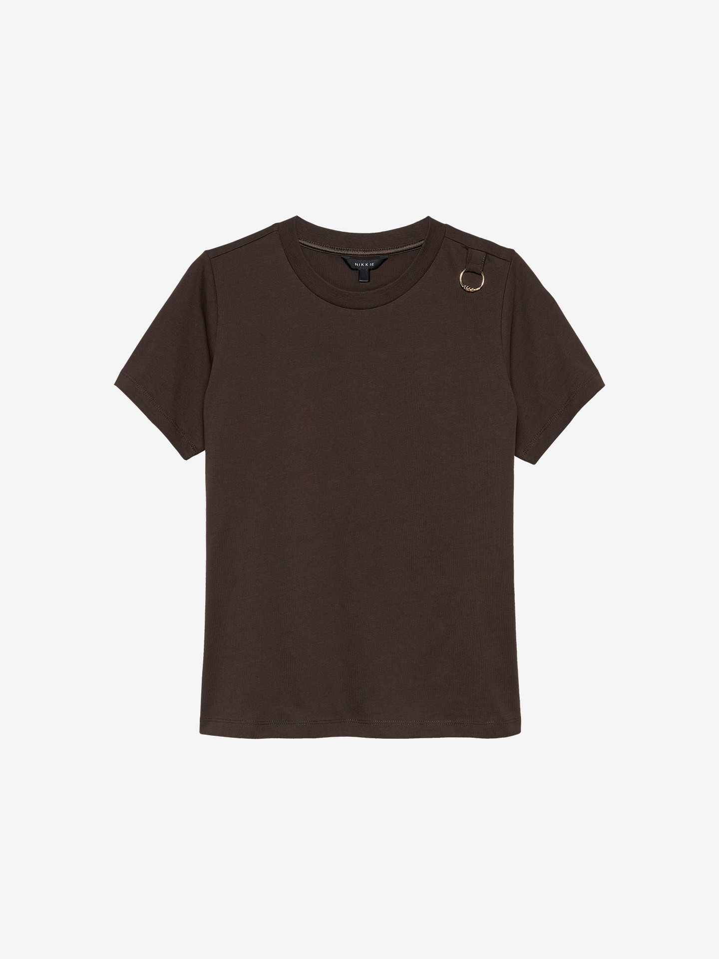 T-shirt with logo detail