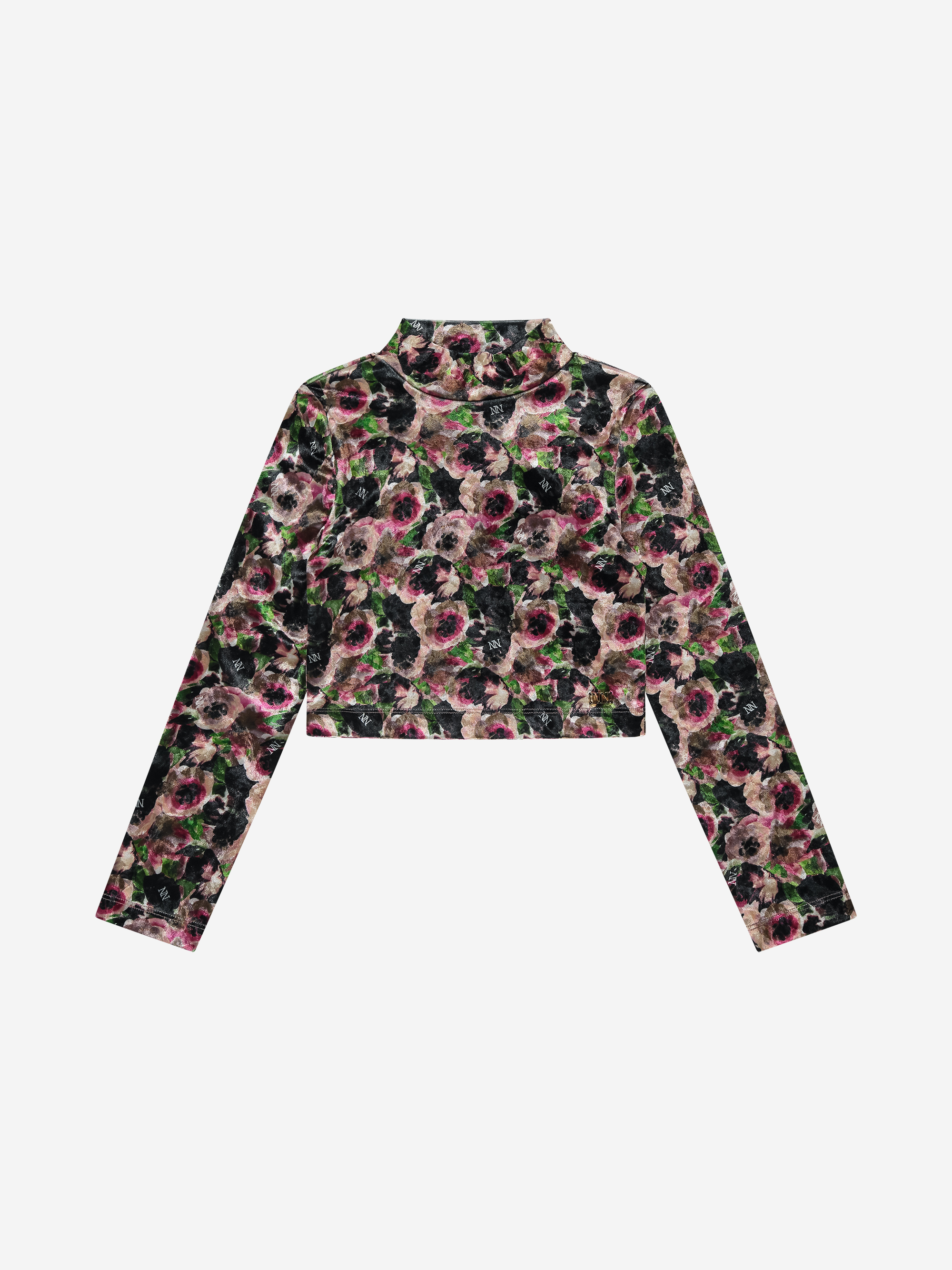 Velvet Flower Top