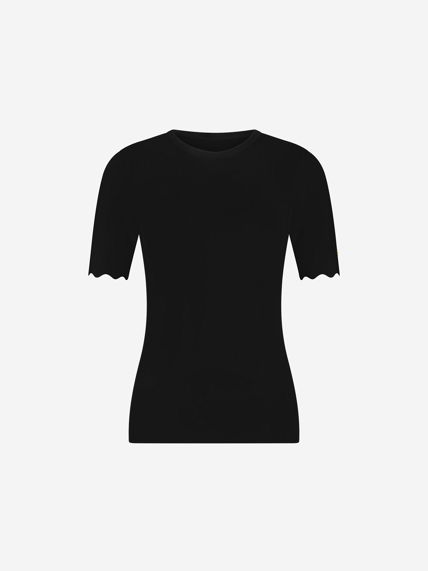 Basic top with a wavy finish