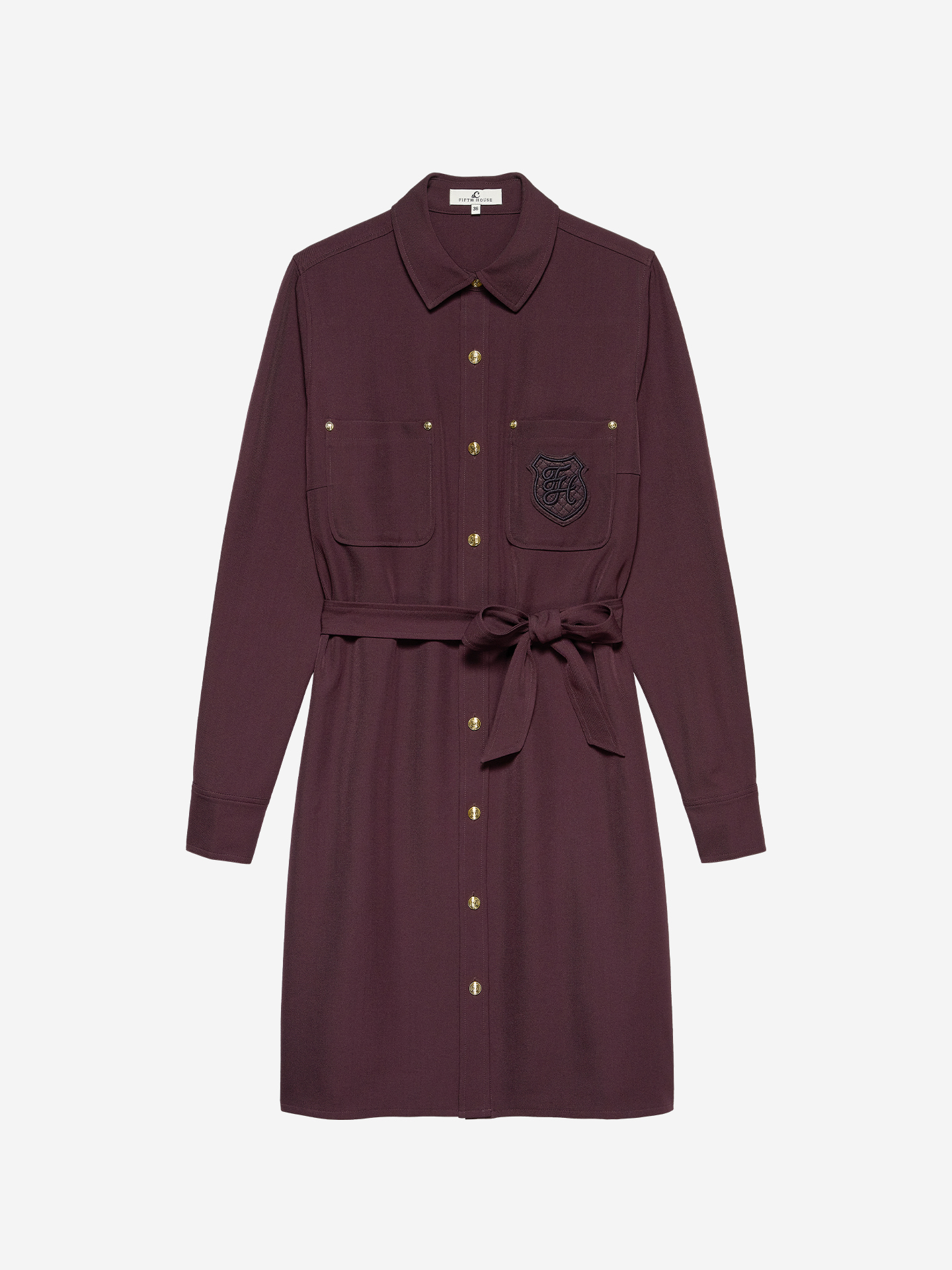 Blousejurk met ceintuur