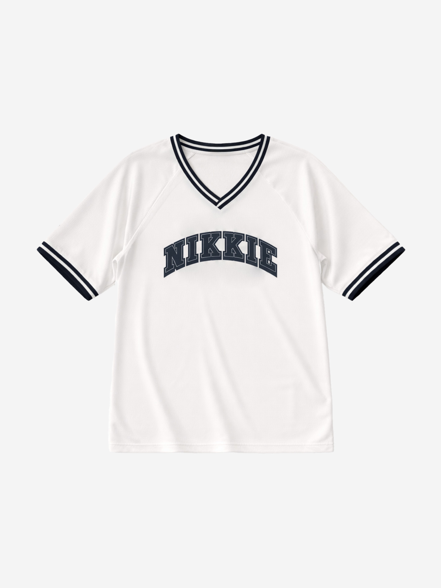 Varsity T-shirt with logo