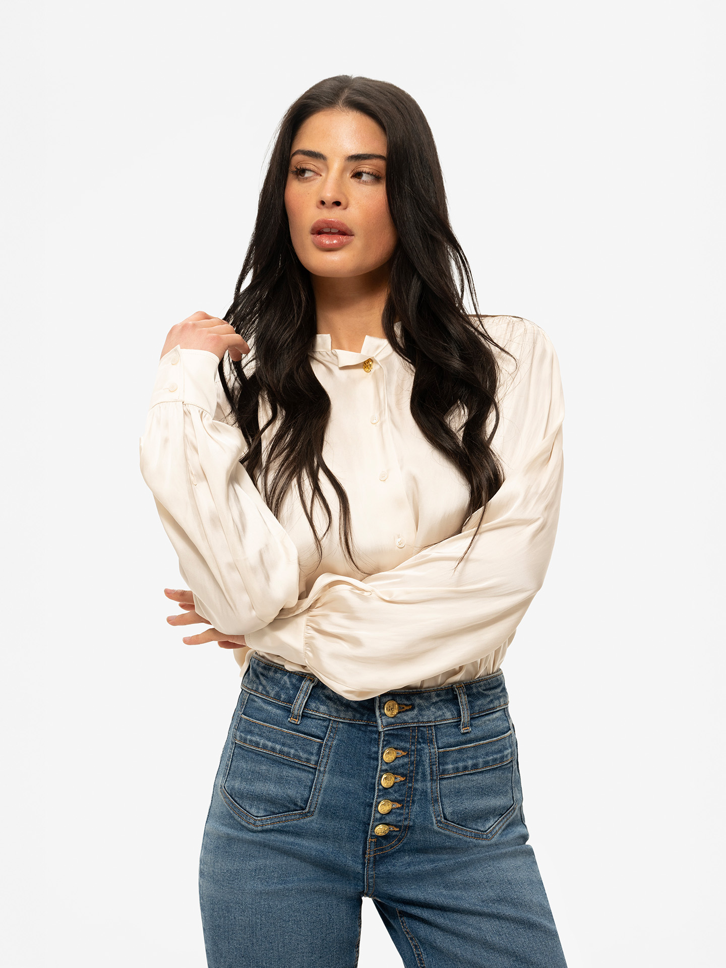 Satin blouse