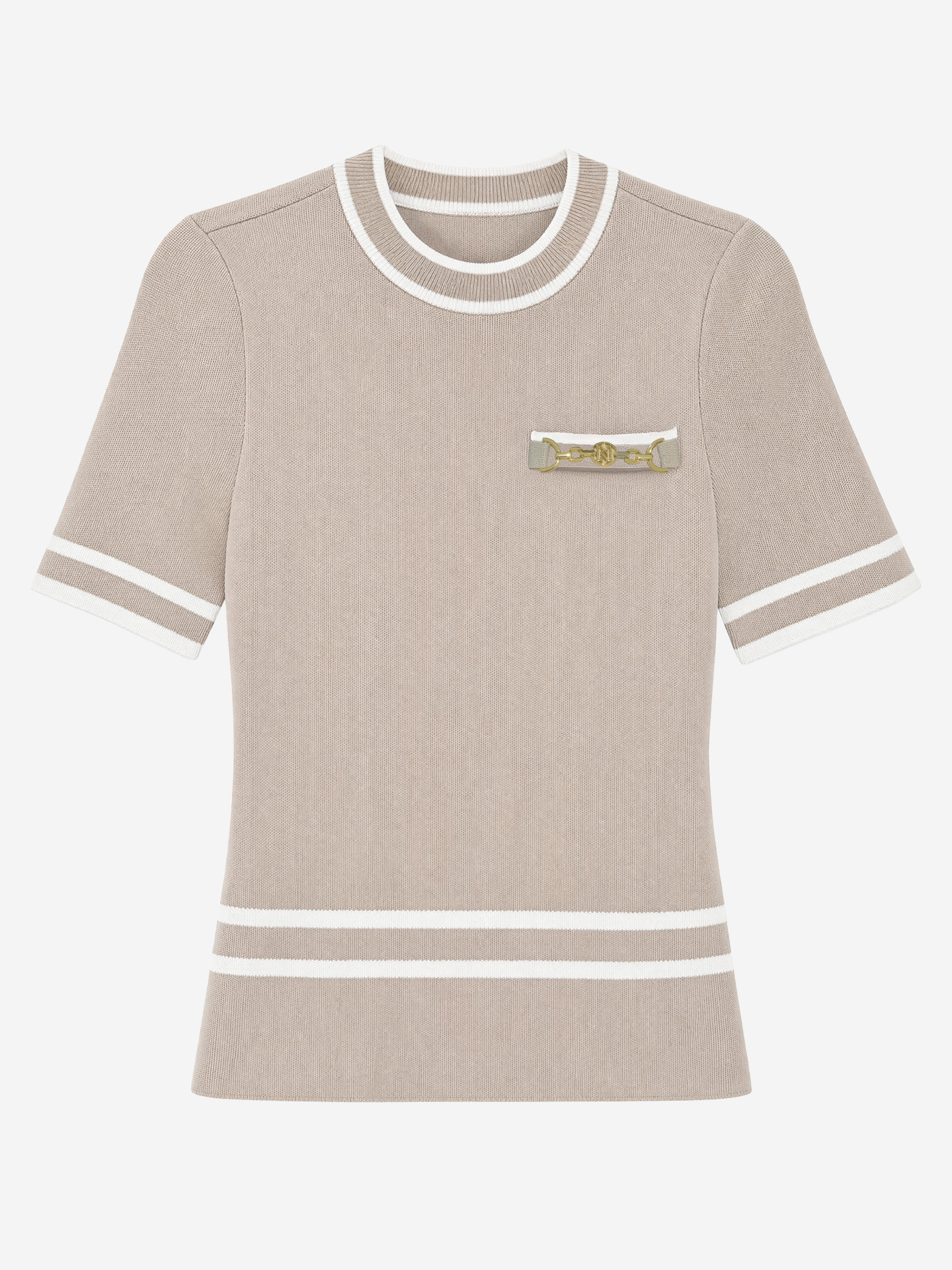 Top met ketting detail