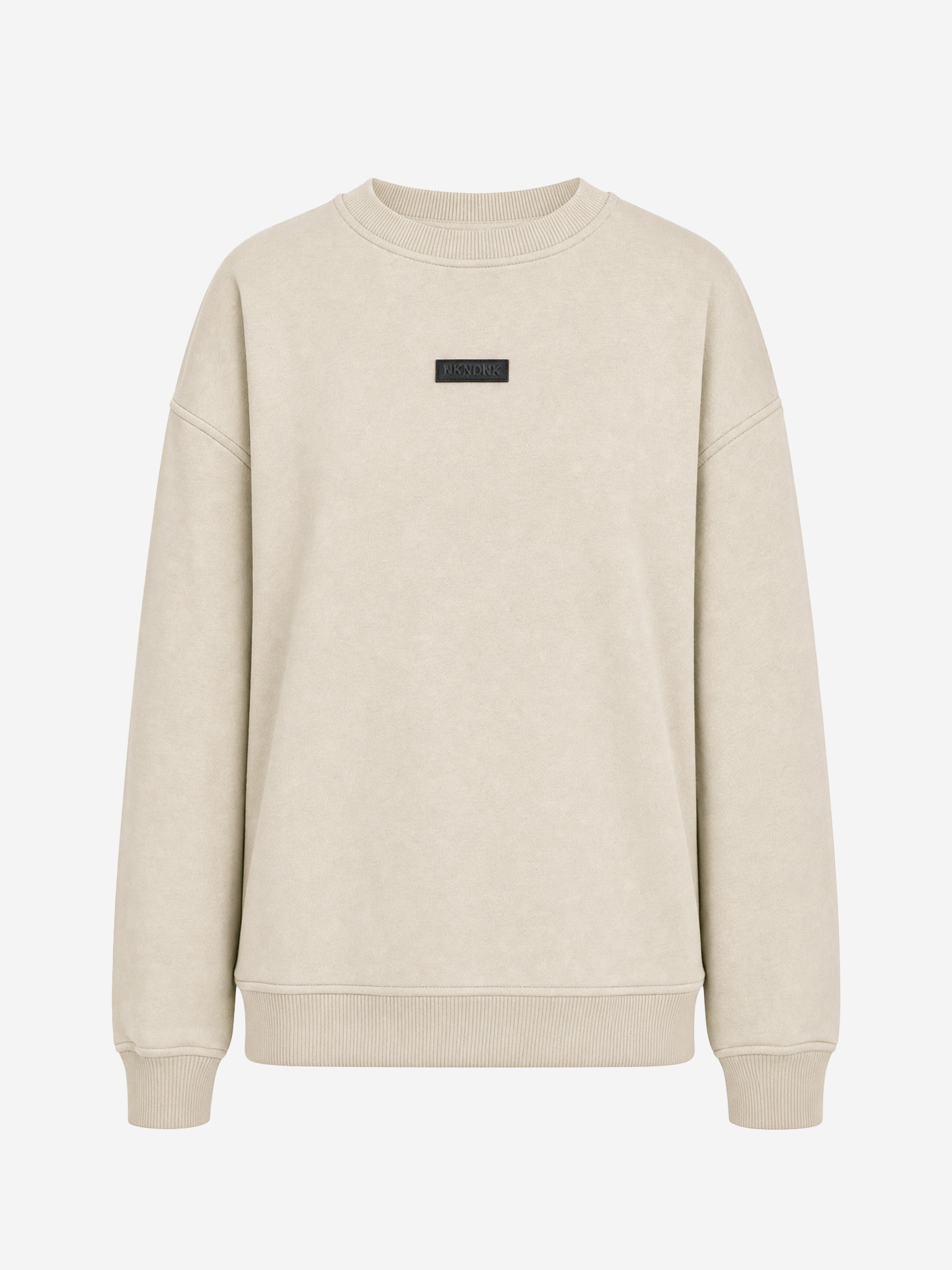 Sweatshirt met logo detail