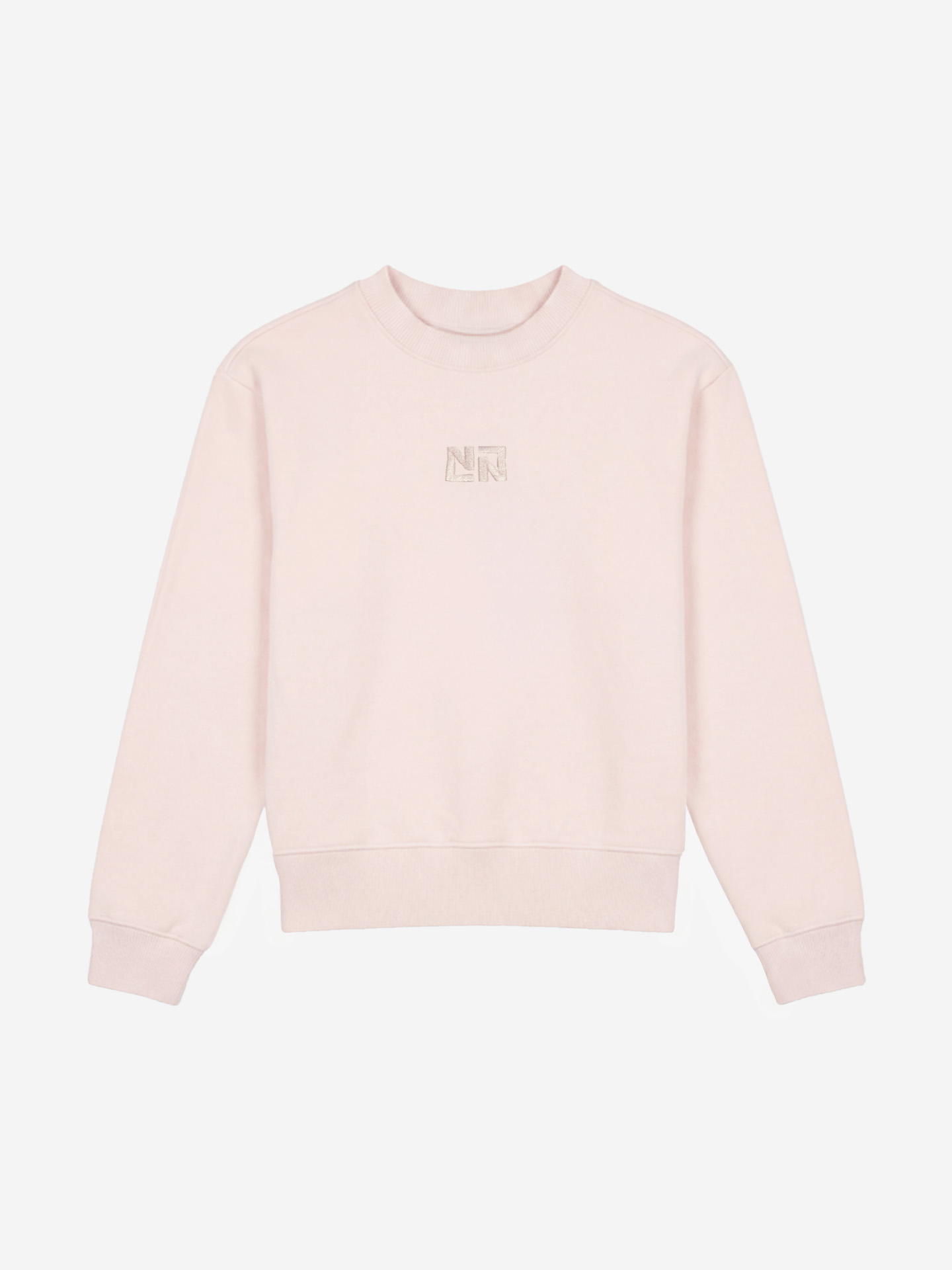 Sweatshirt met geborduurd logo
