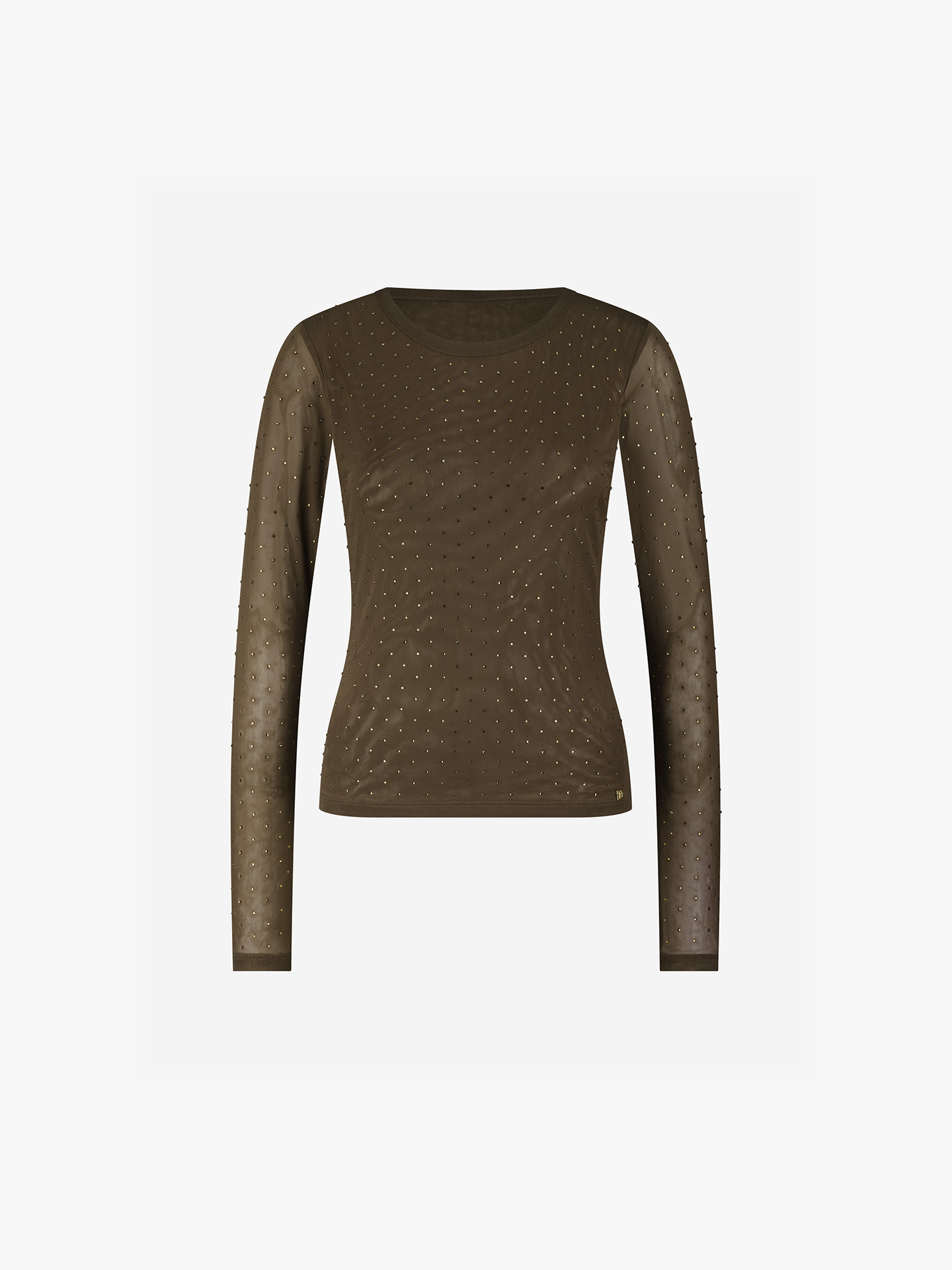 Mesh top with studs