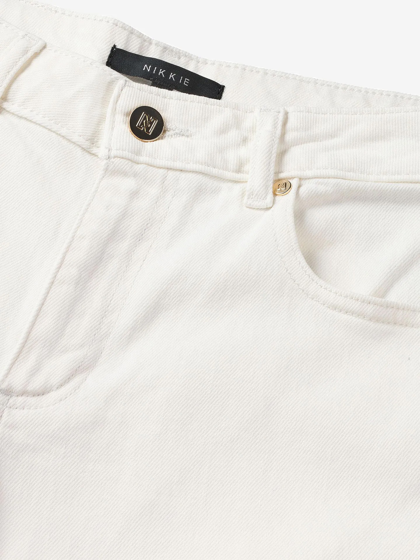 Patras Cargo White Jeans