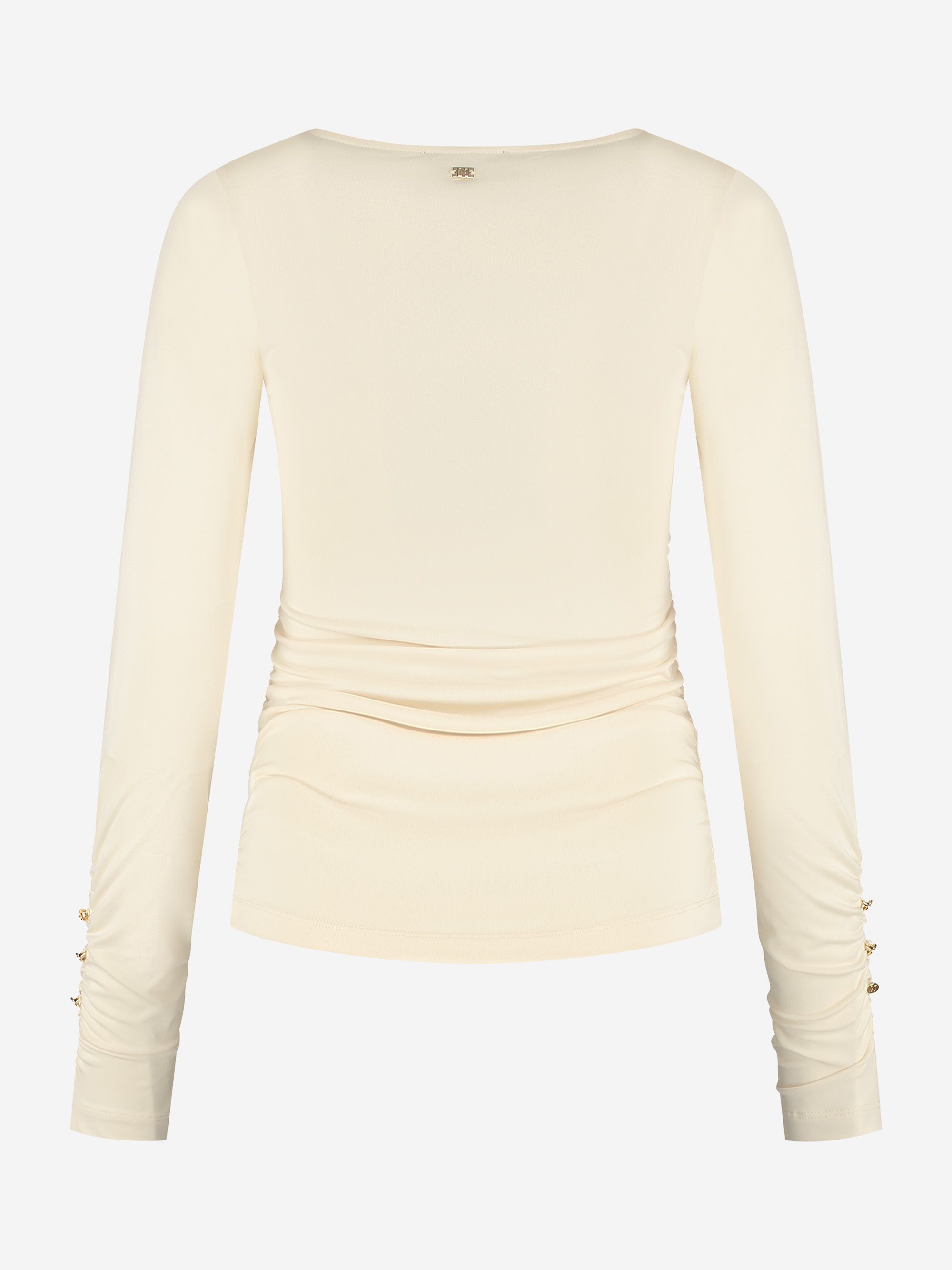 Top with twisted front
