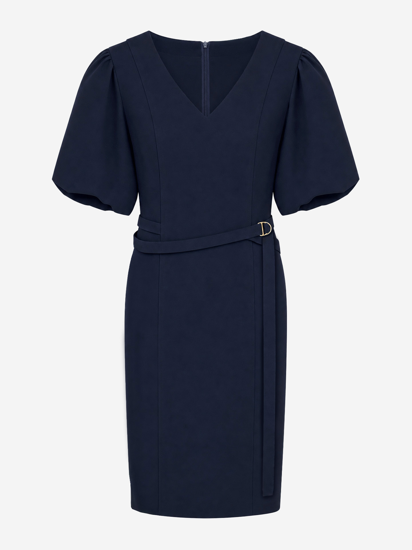 Dress with belt