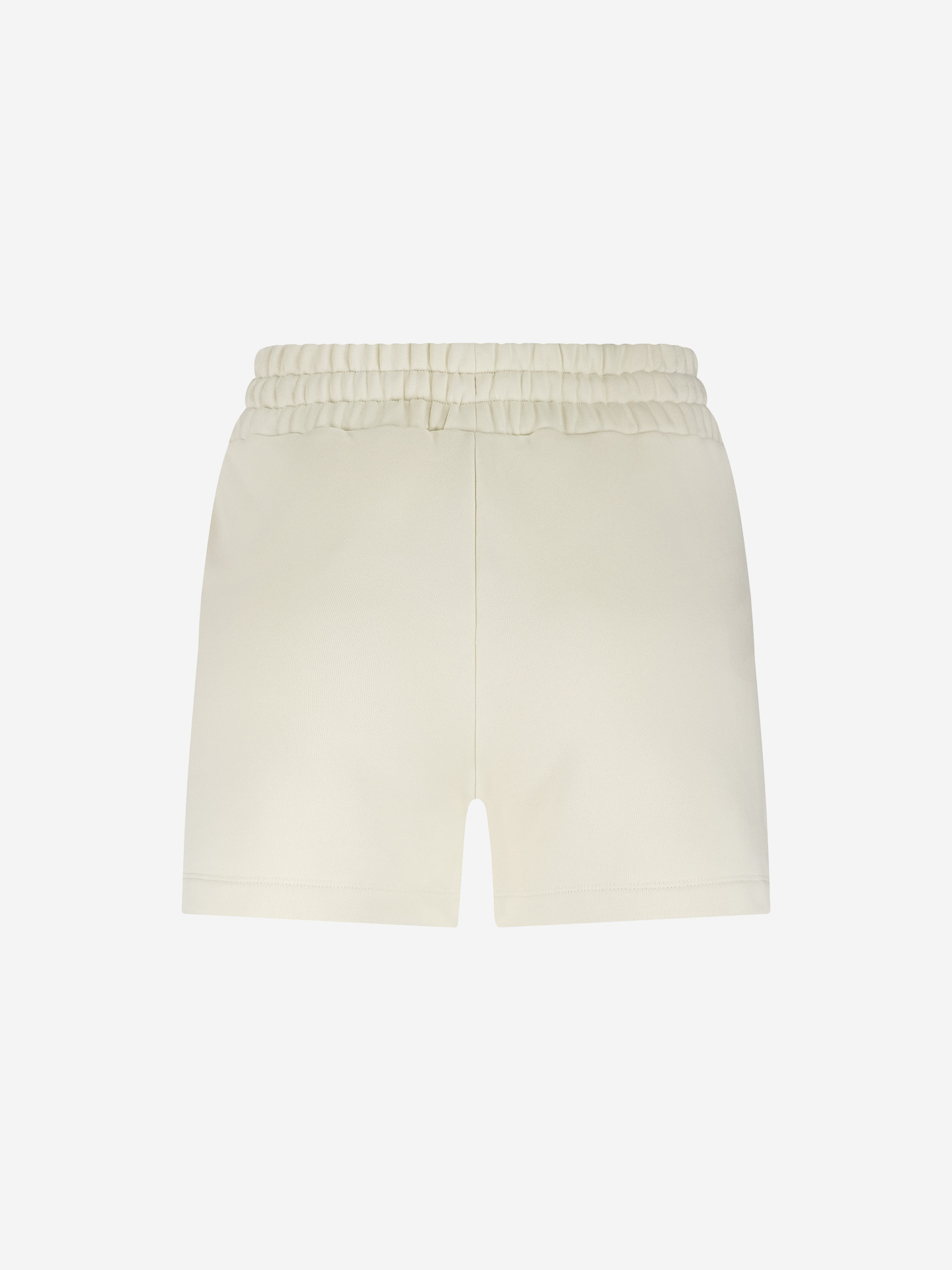 Sweat shorts with elastic waistband