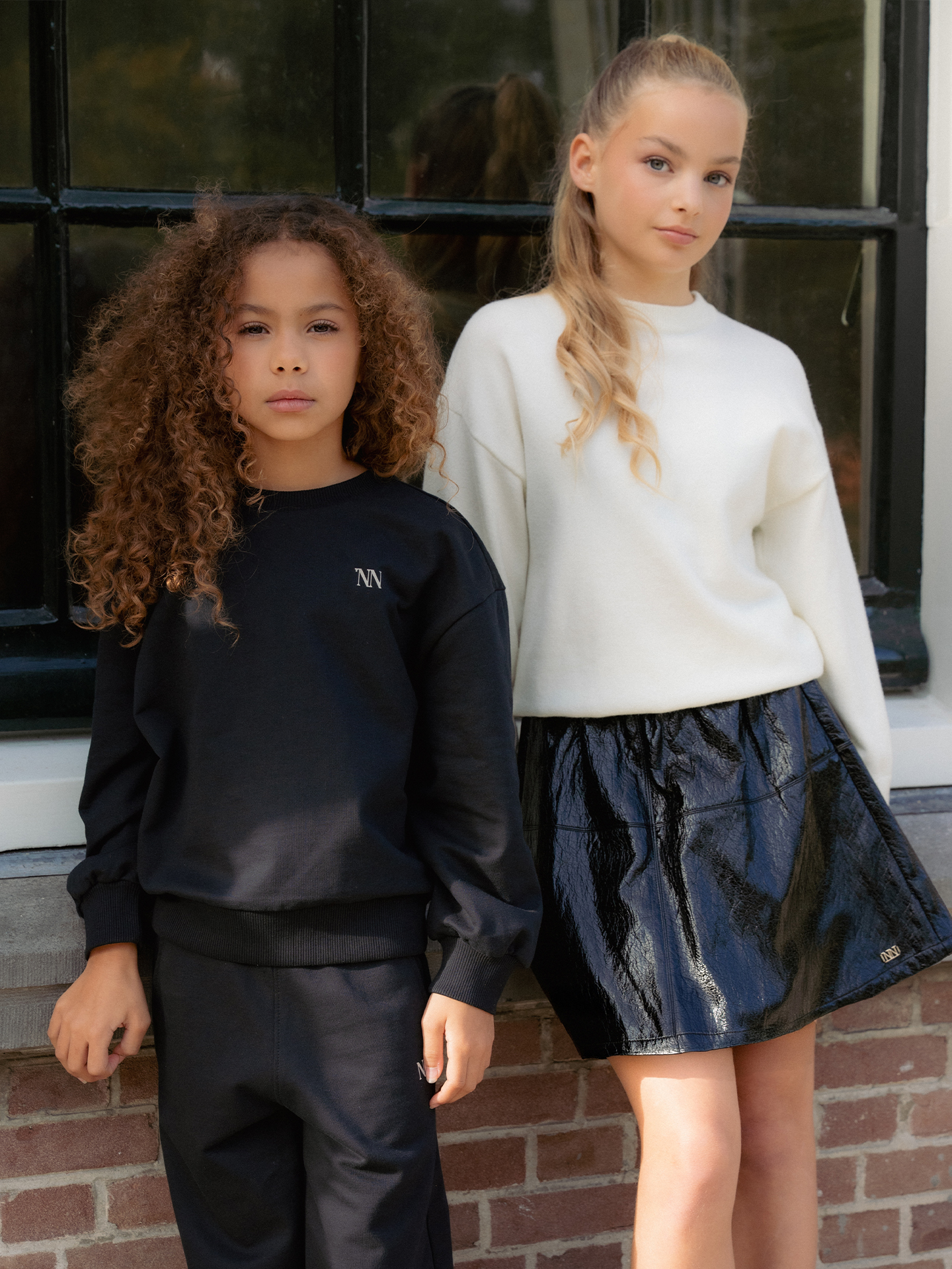 Sweater with text print