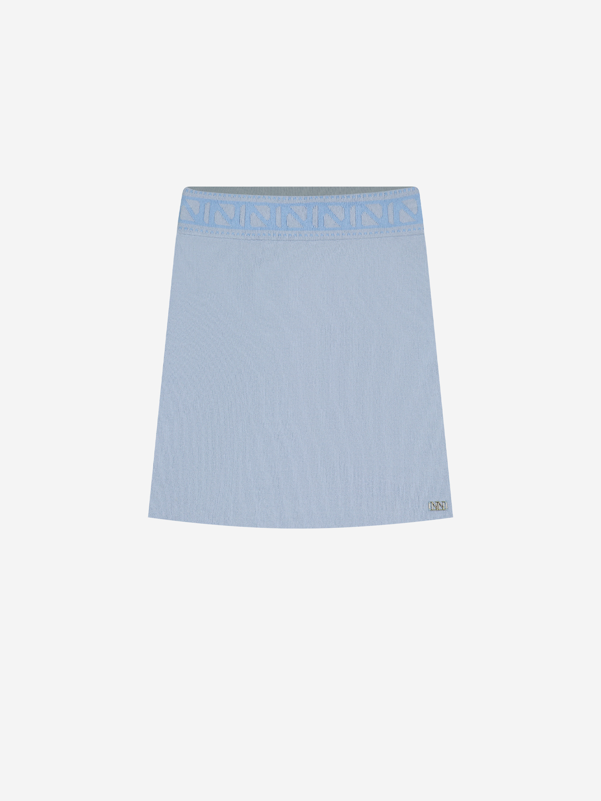 Skirt with logo print