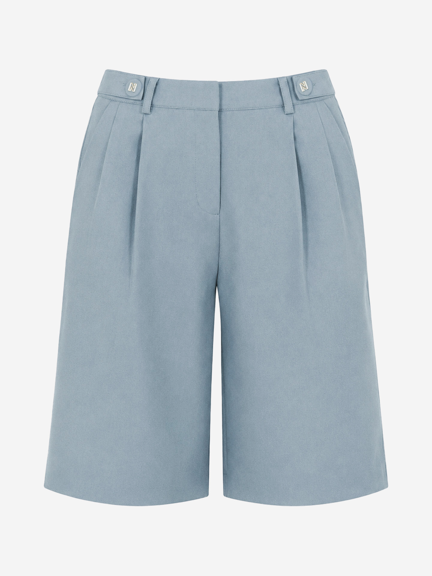 Tailored bermuda met hoge taille