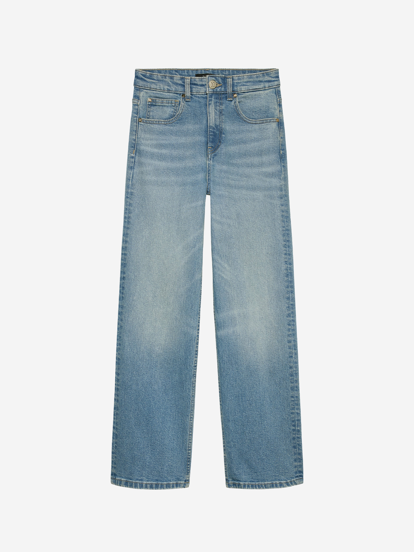Cropped flared jeans