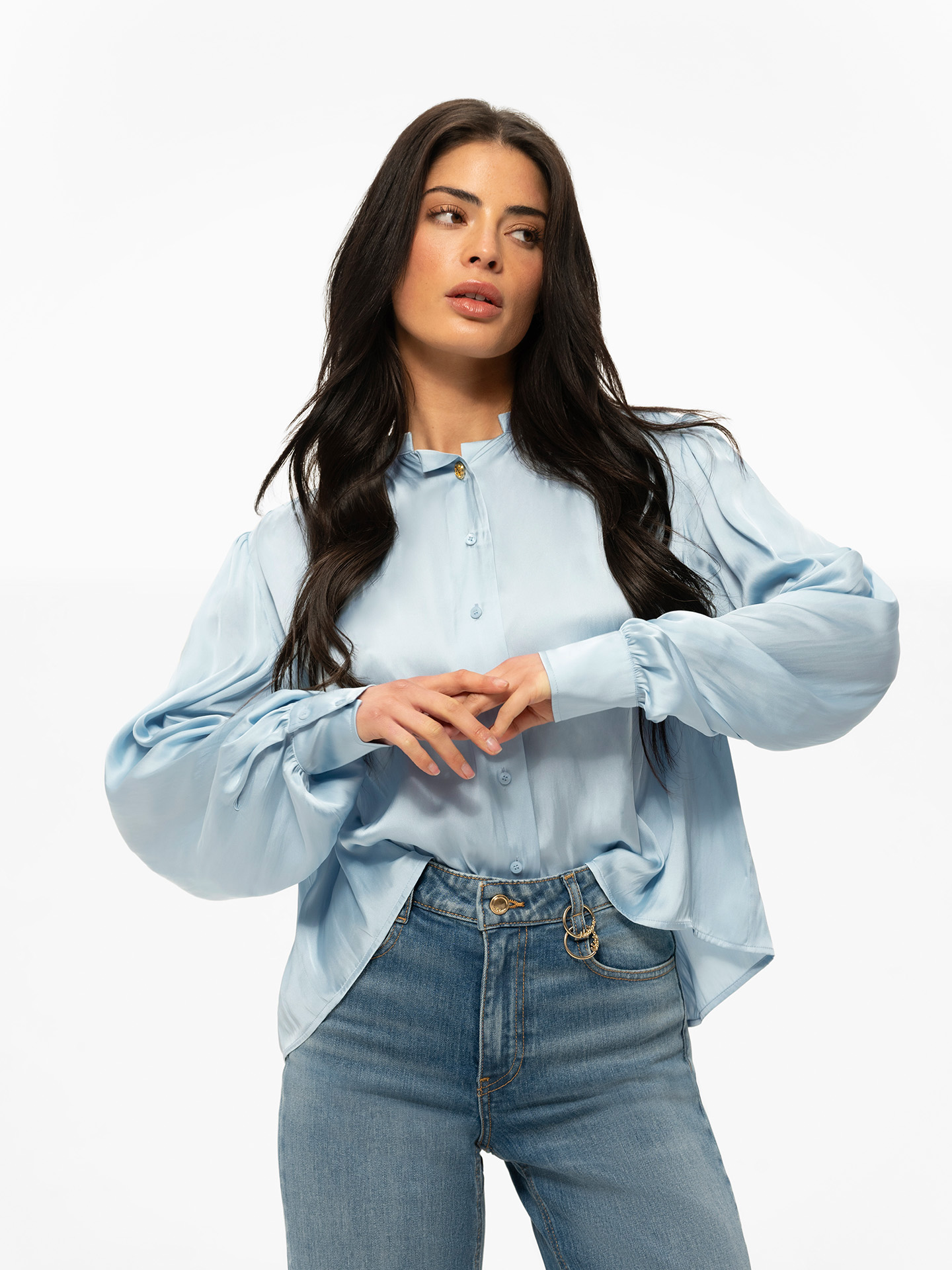Satin blouse