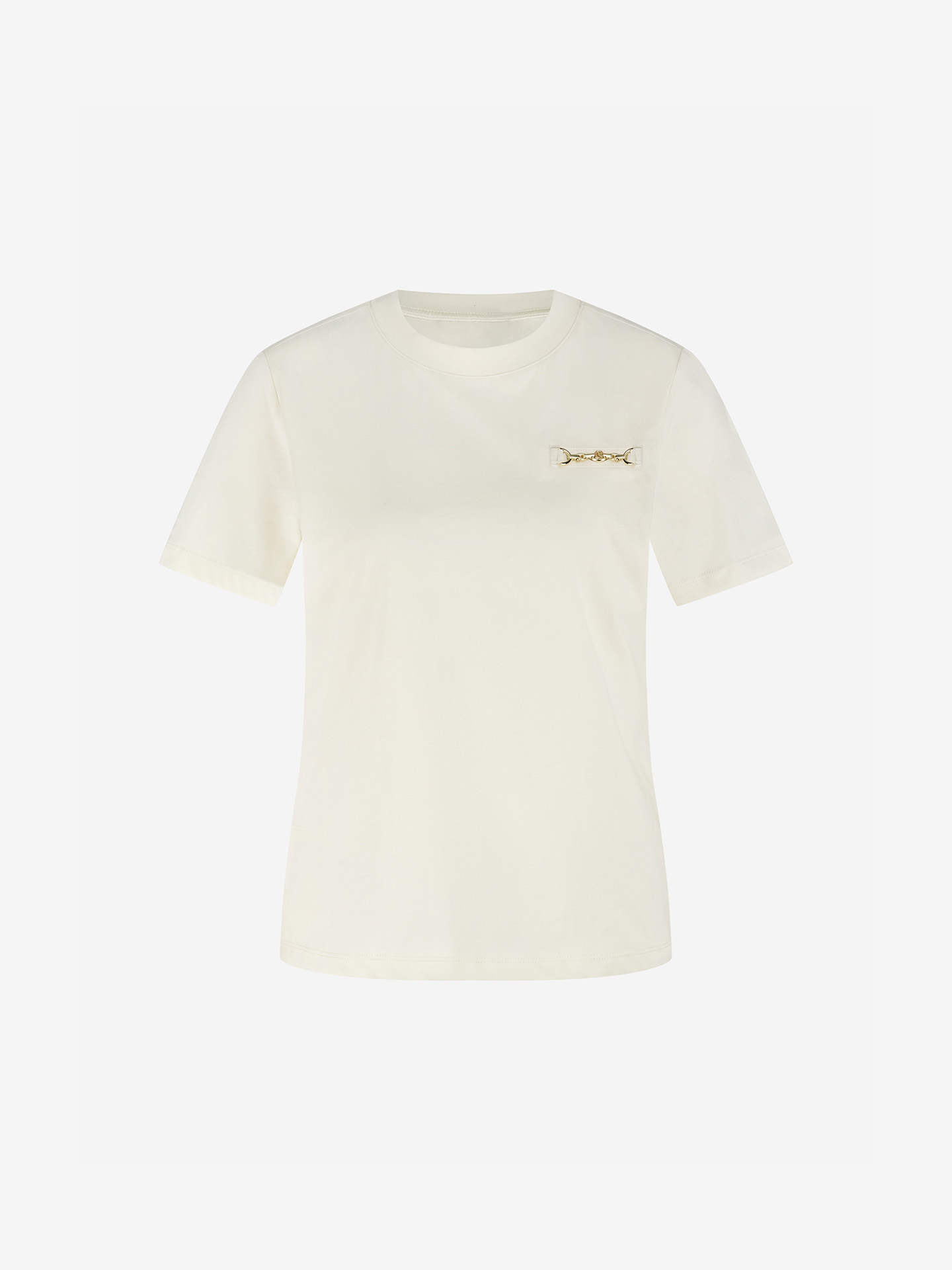 Basic T-shirt with chain detail