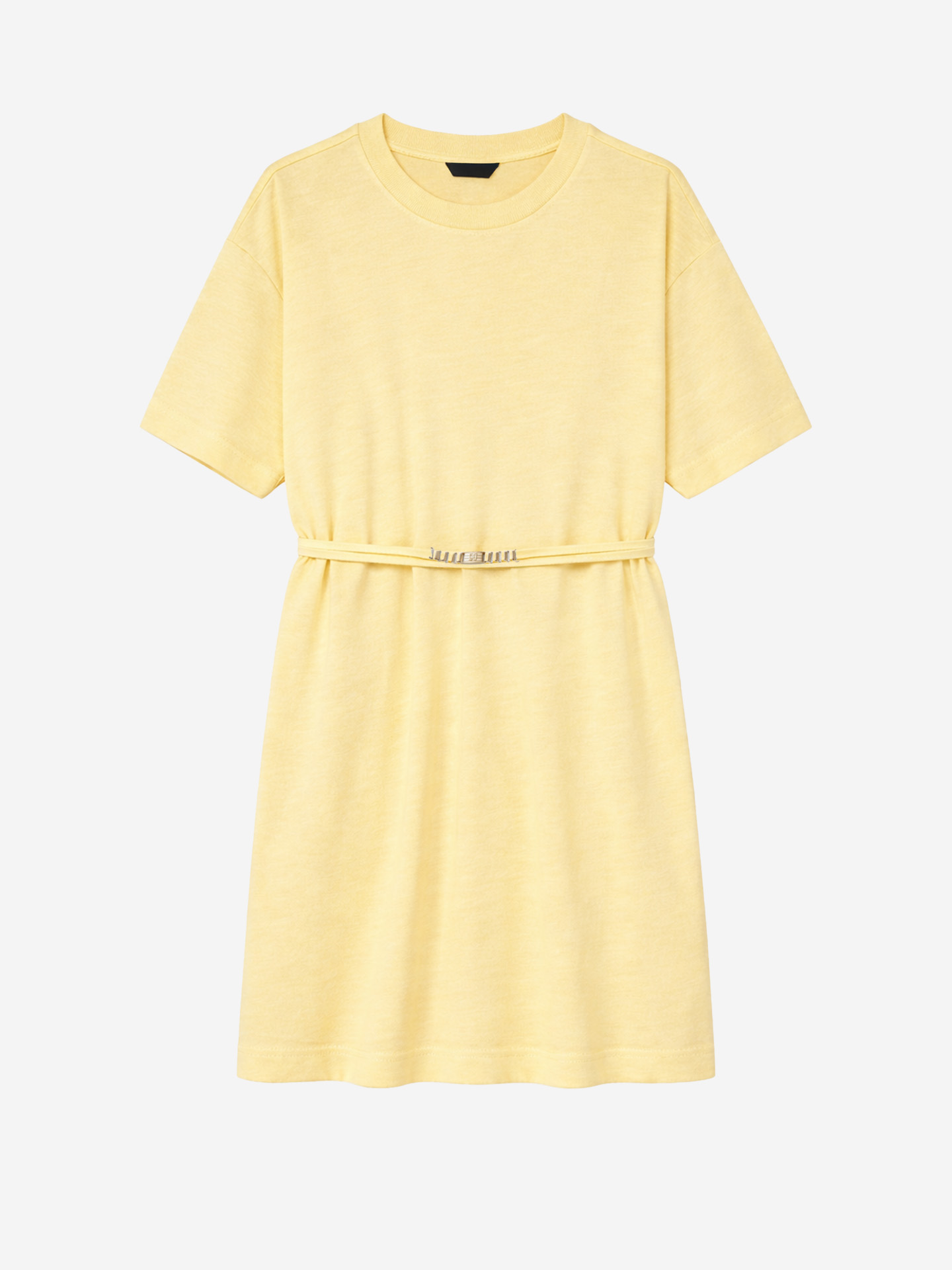 T-shirt dress with belt