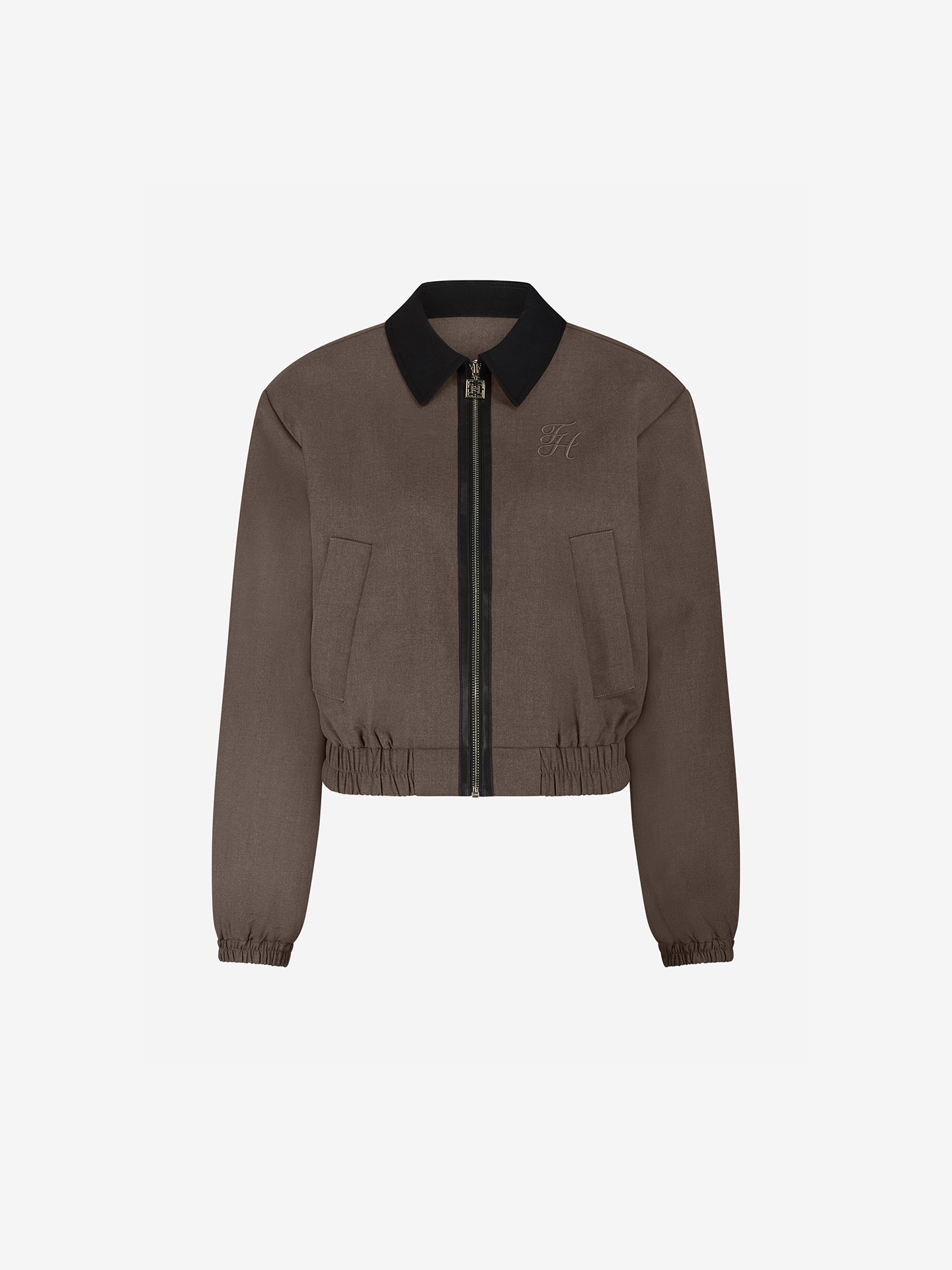 Bomberjack met contrasterende details