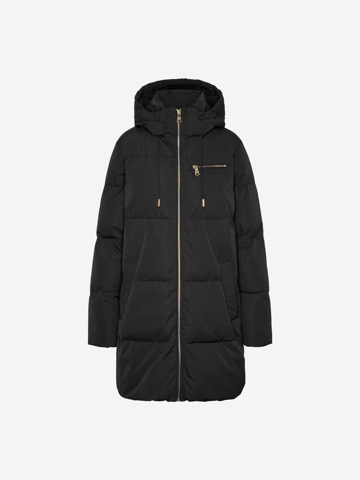 Loose-fitting puffer jacket