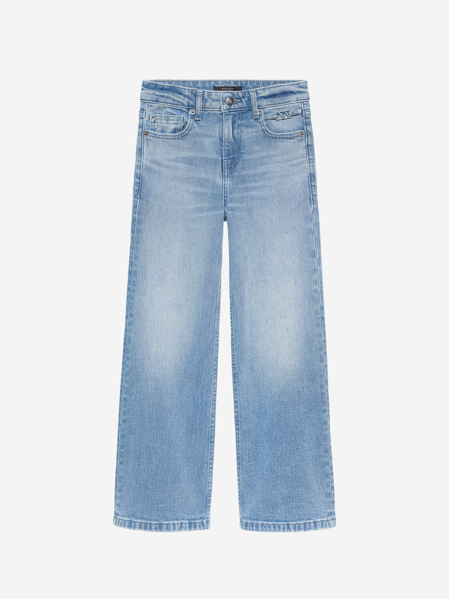 Straight leg jeans