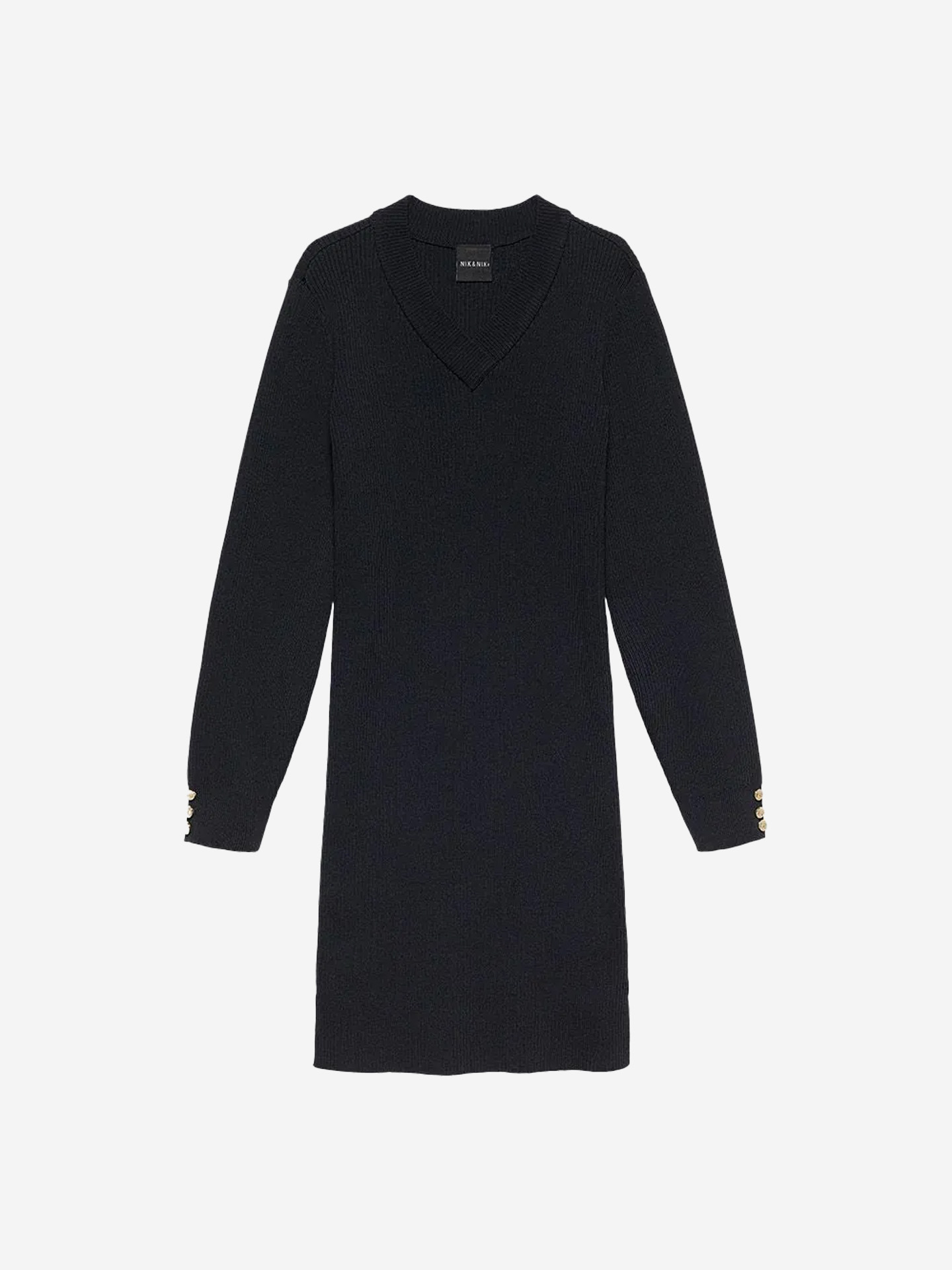 Knitted sweater dress