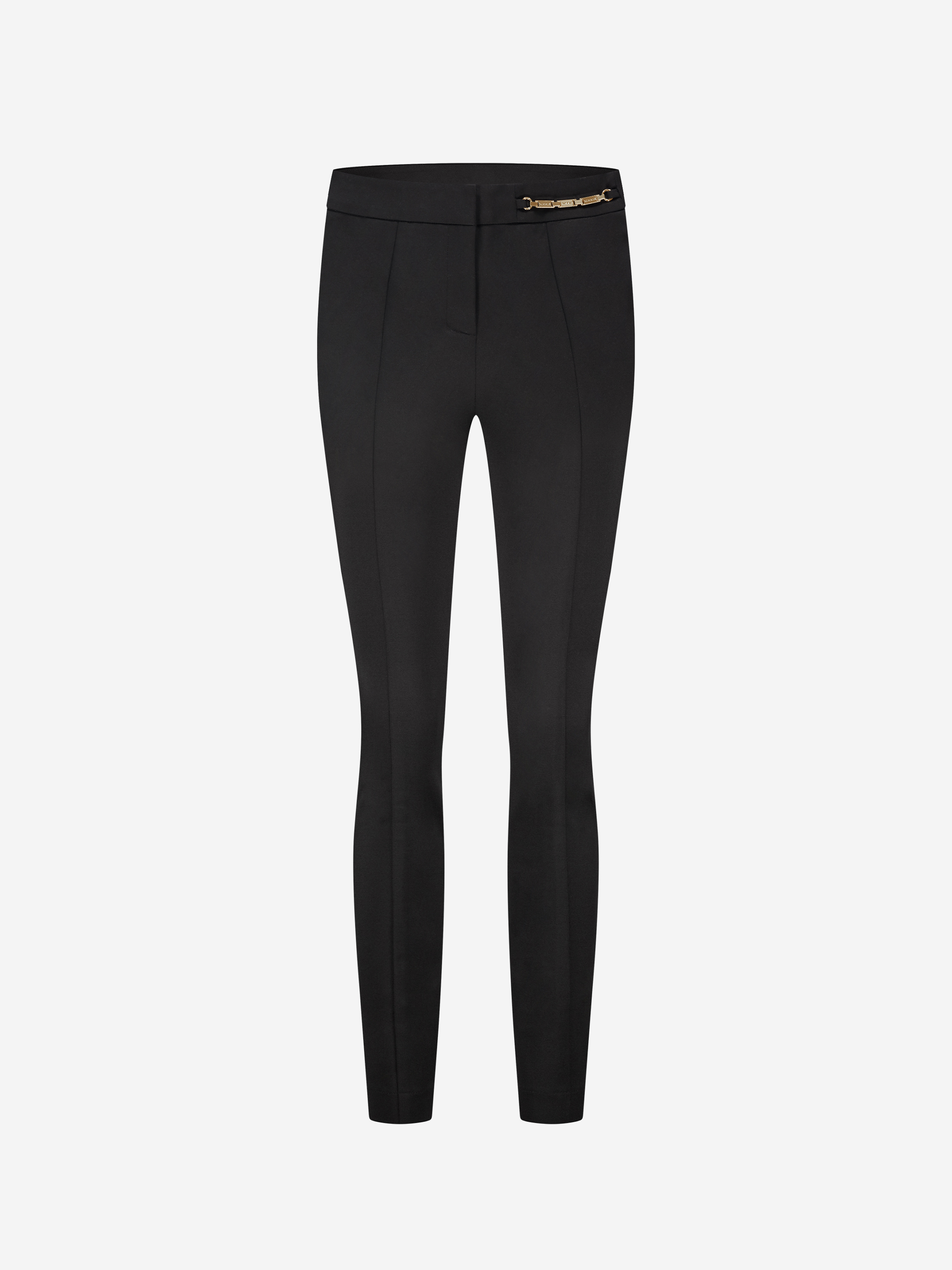 Skinny broek met ketting details