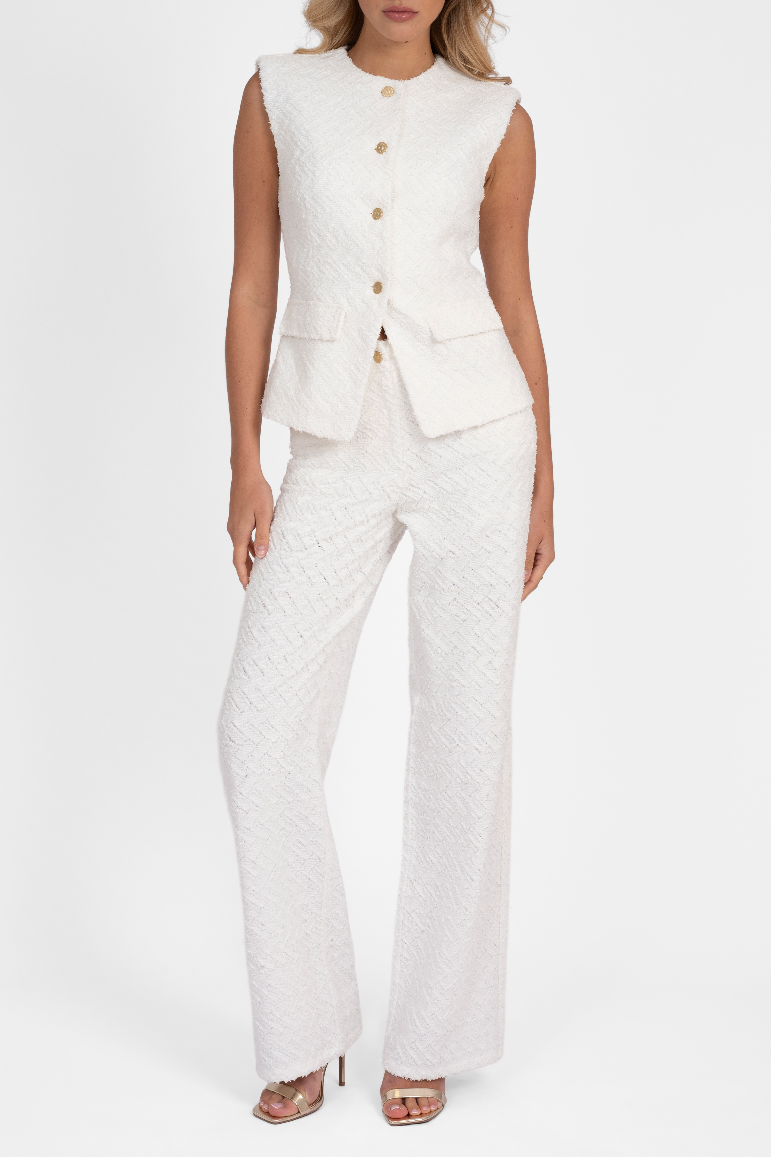 Bouclé pants
