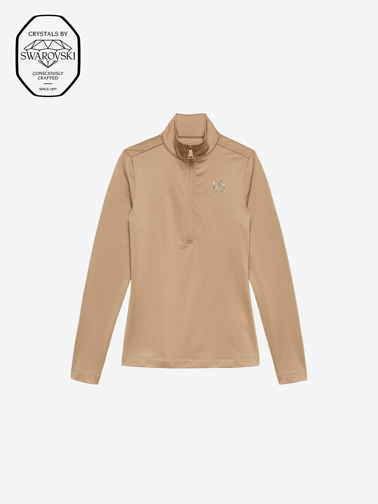 Ski pully with Swarovski N logo