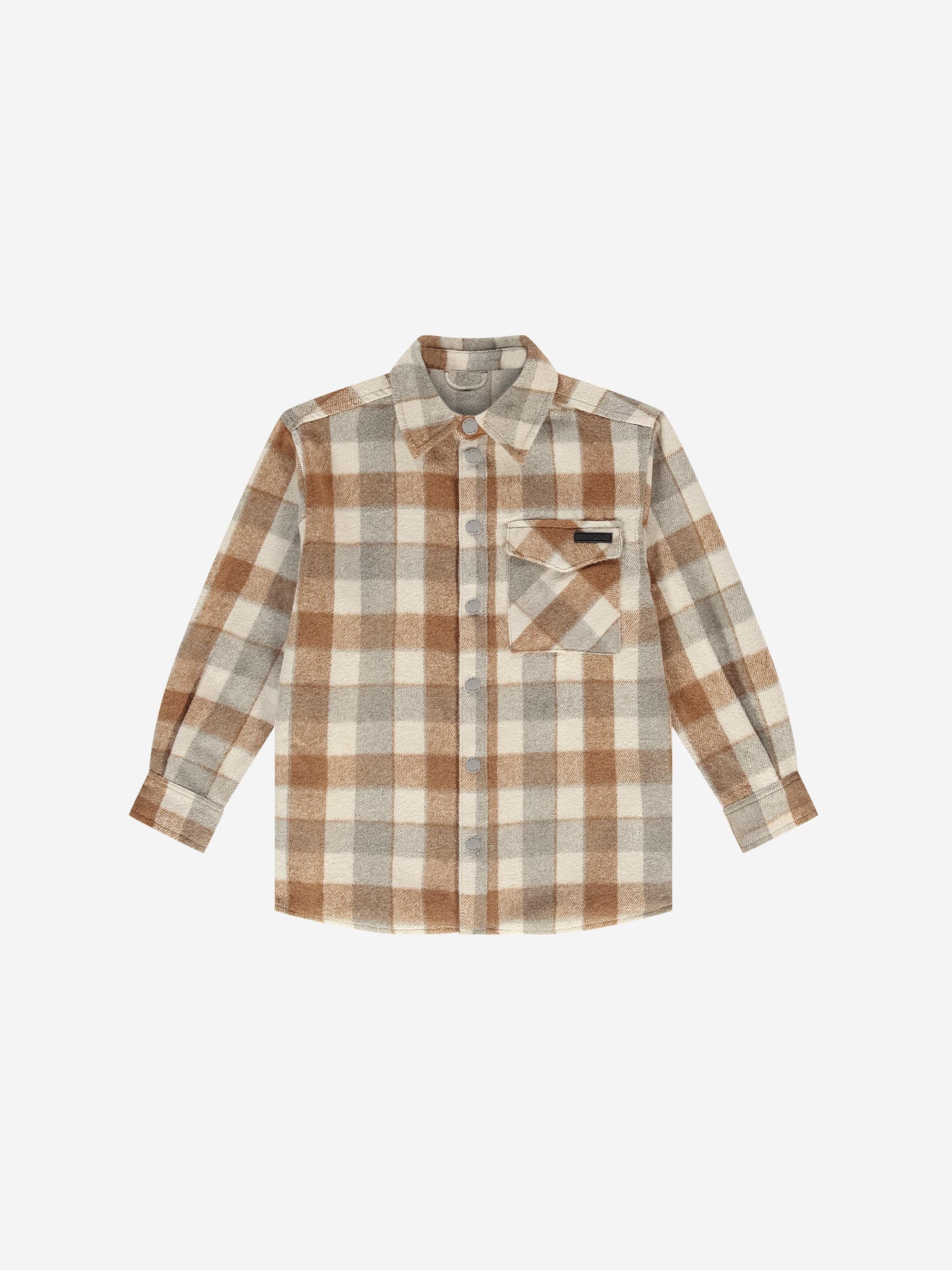 Checked overshirt