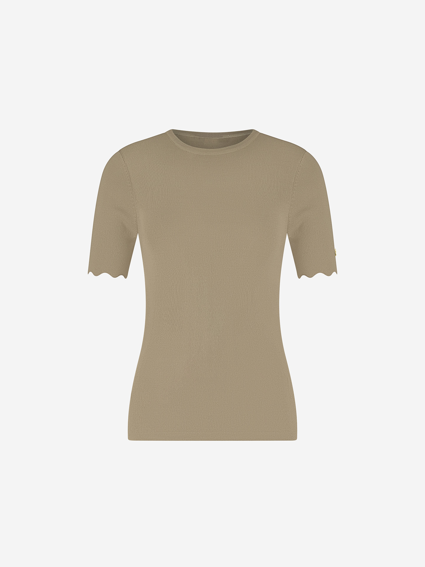 Basic top with a wavy finish