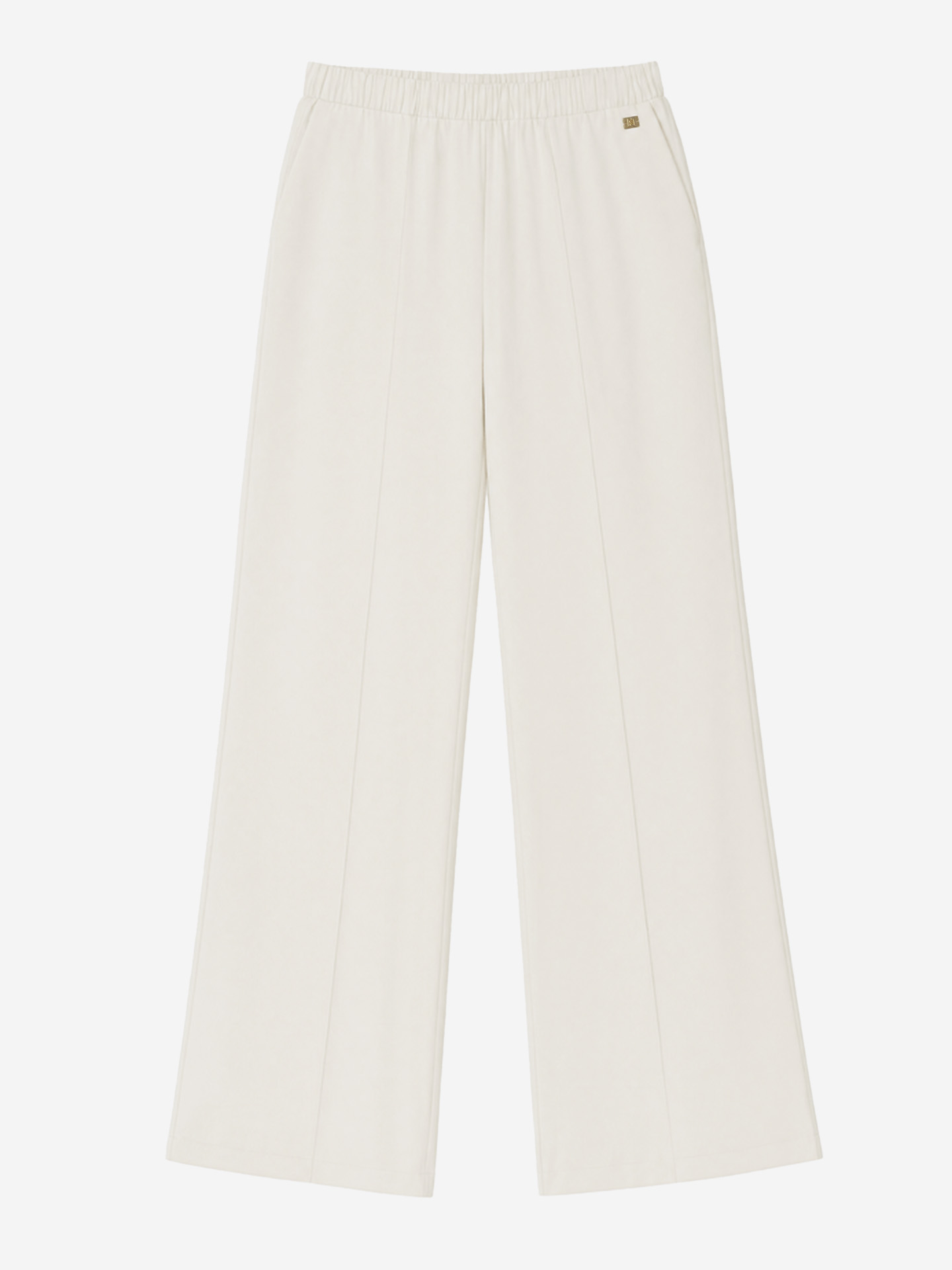 Broek met elastische tailleband