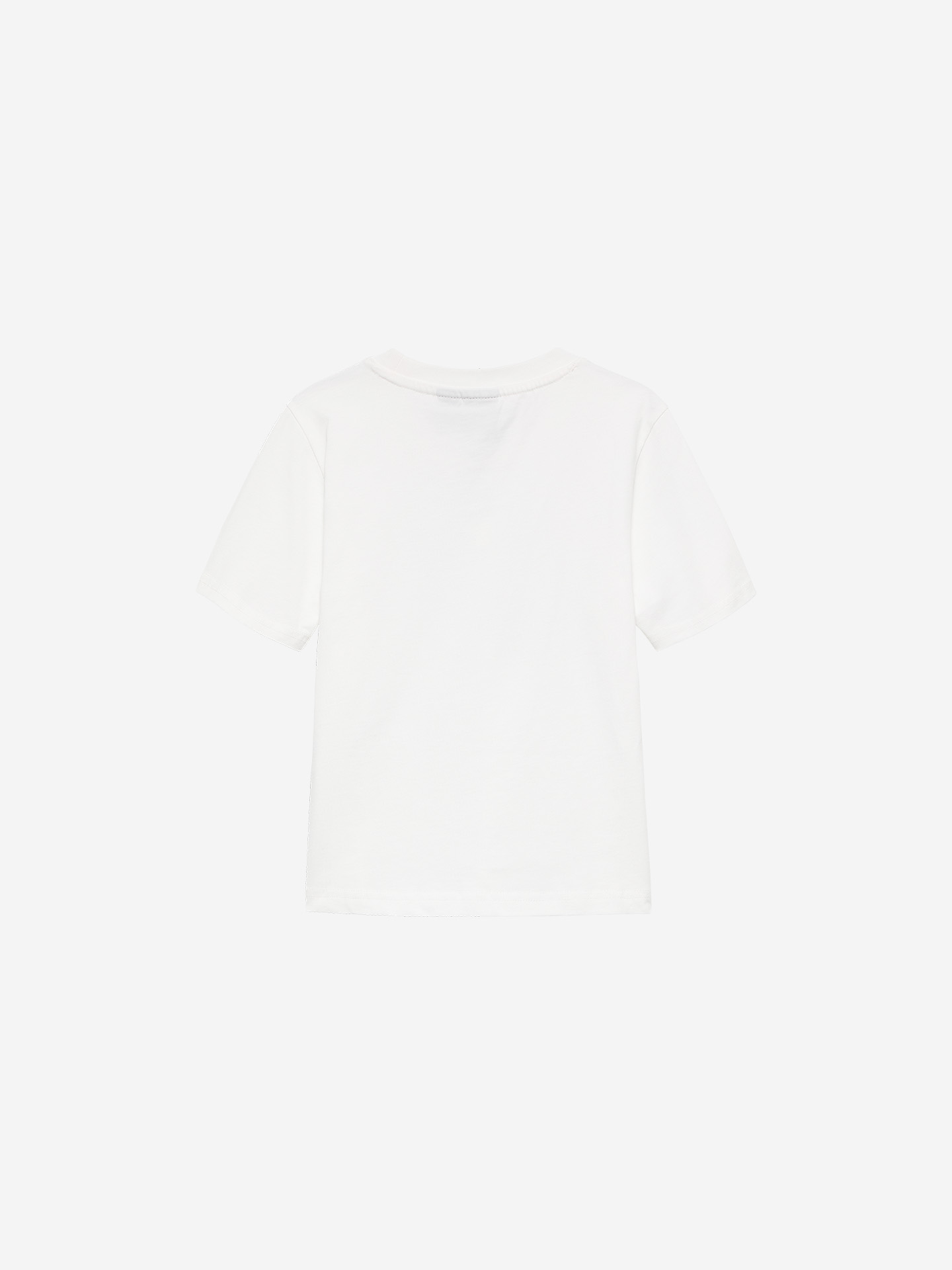 T-shirt with logo patch