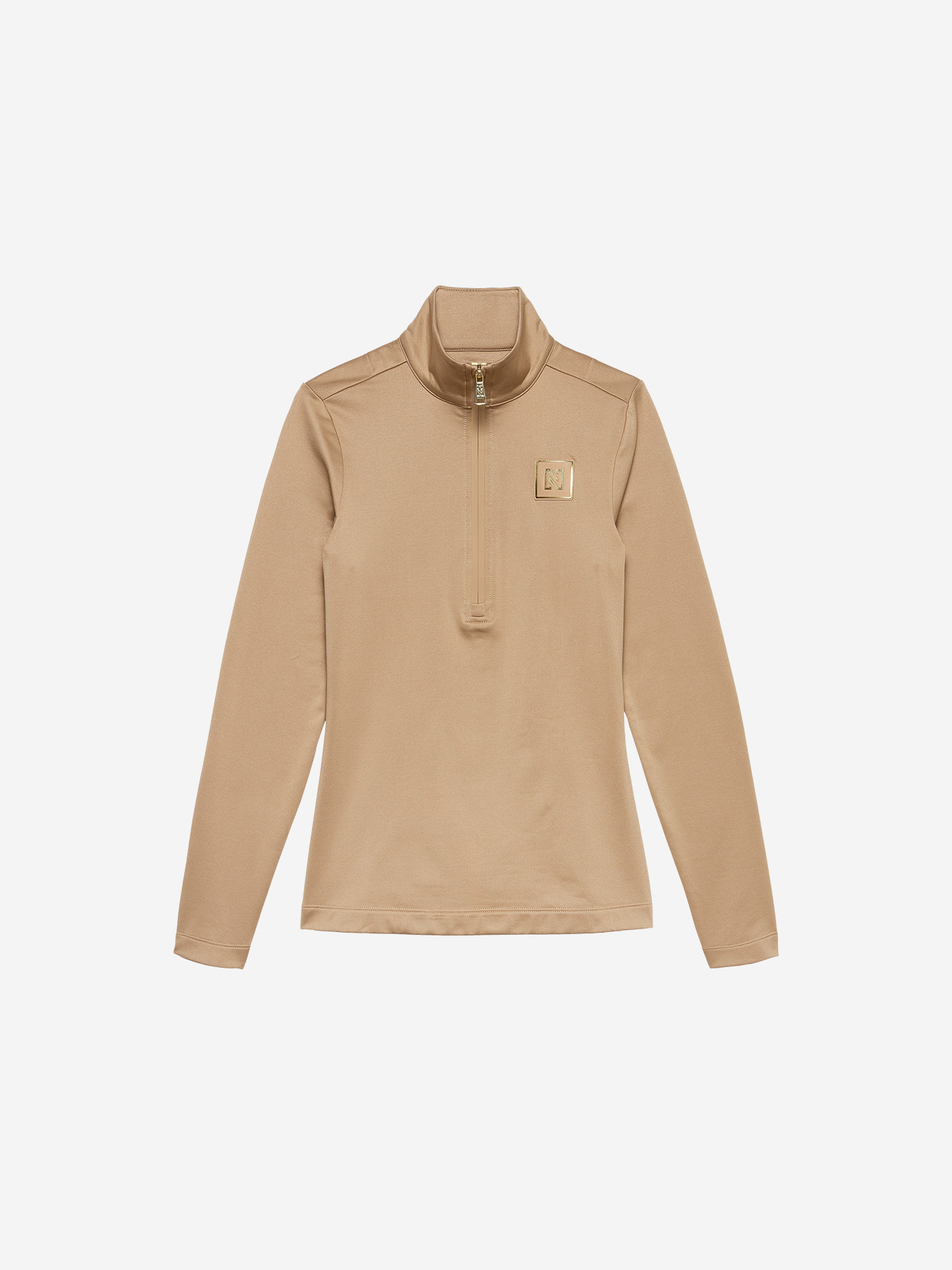 Half-zip ski pullover