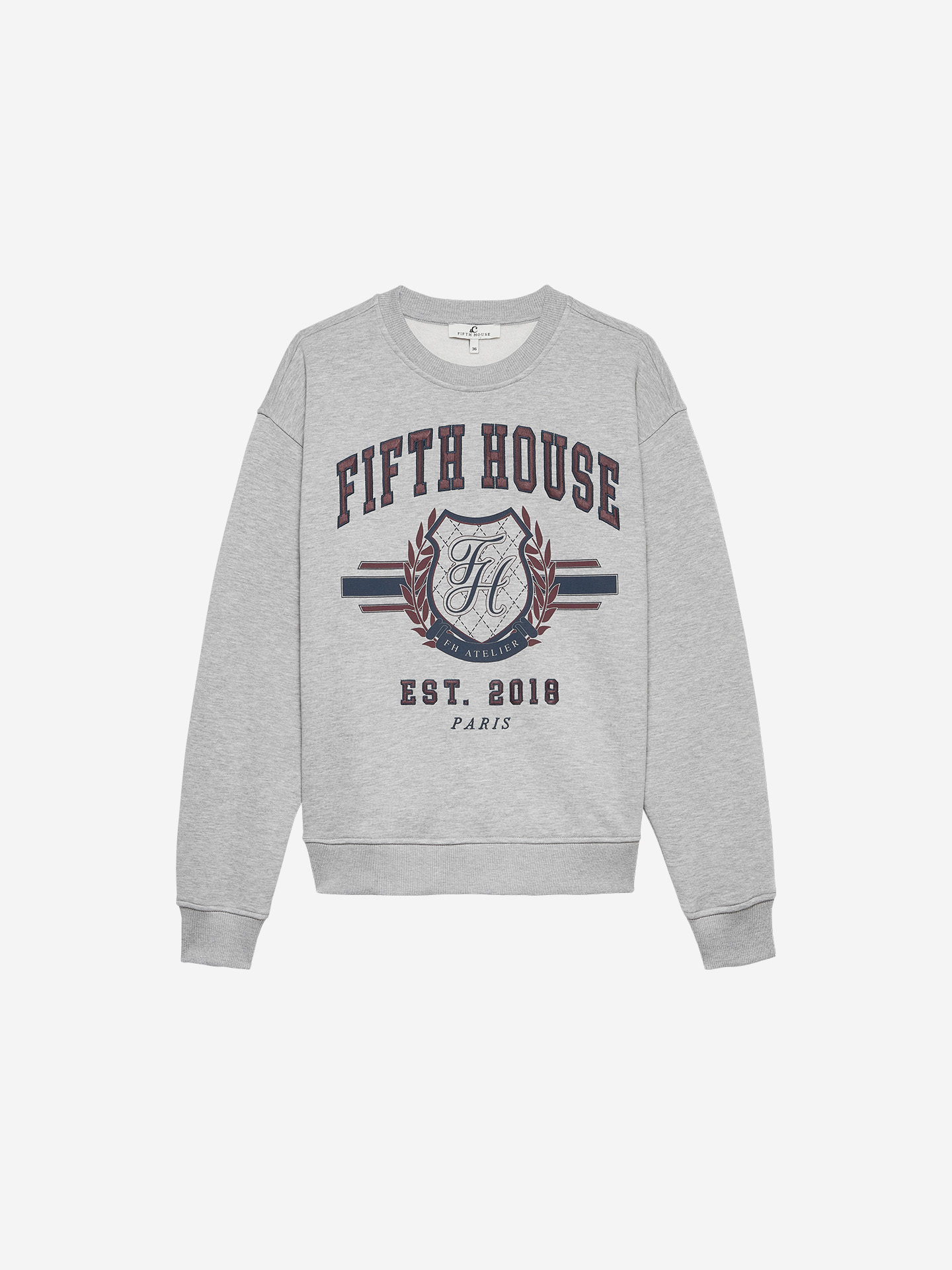 Sweater with logo print