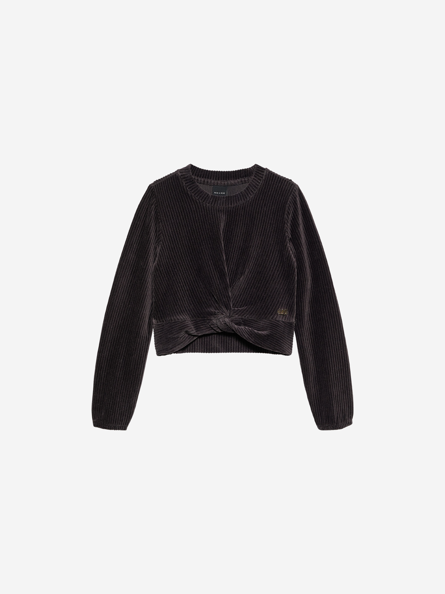 Velvet corduroy top