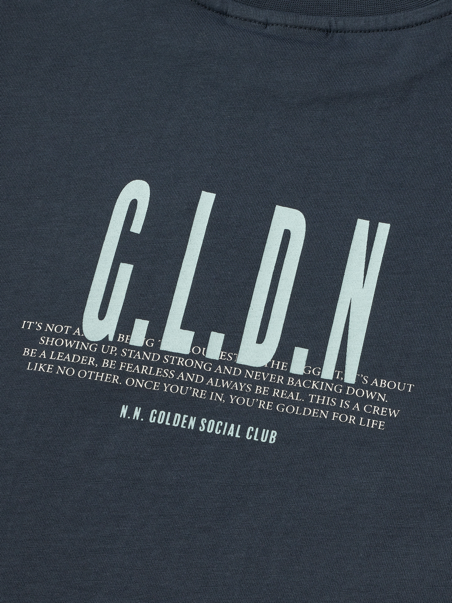 Oversized T-shirt with text print