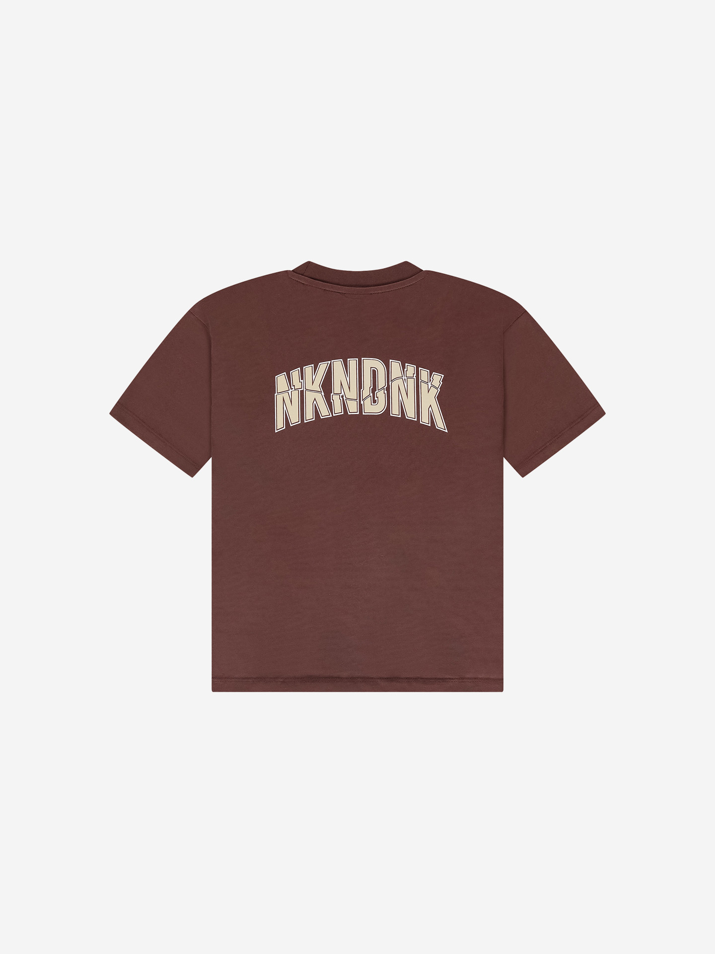 T-shirt with logo print on the back