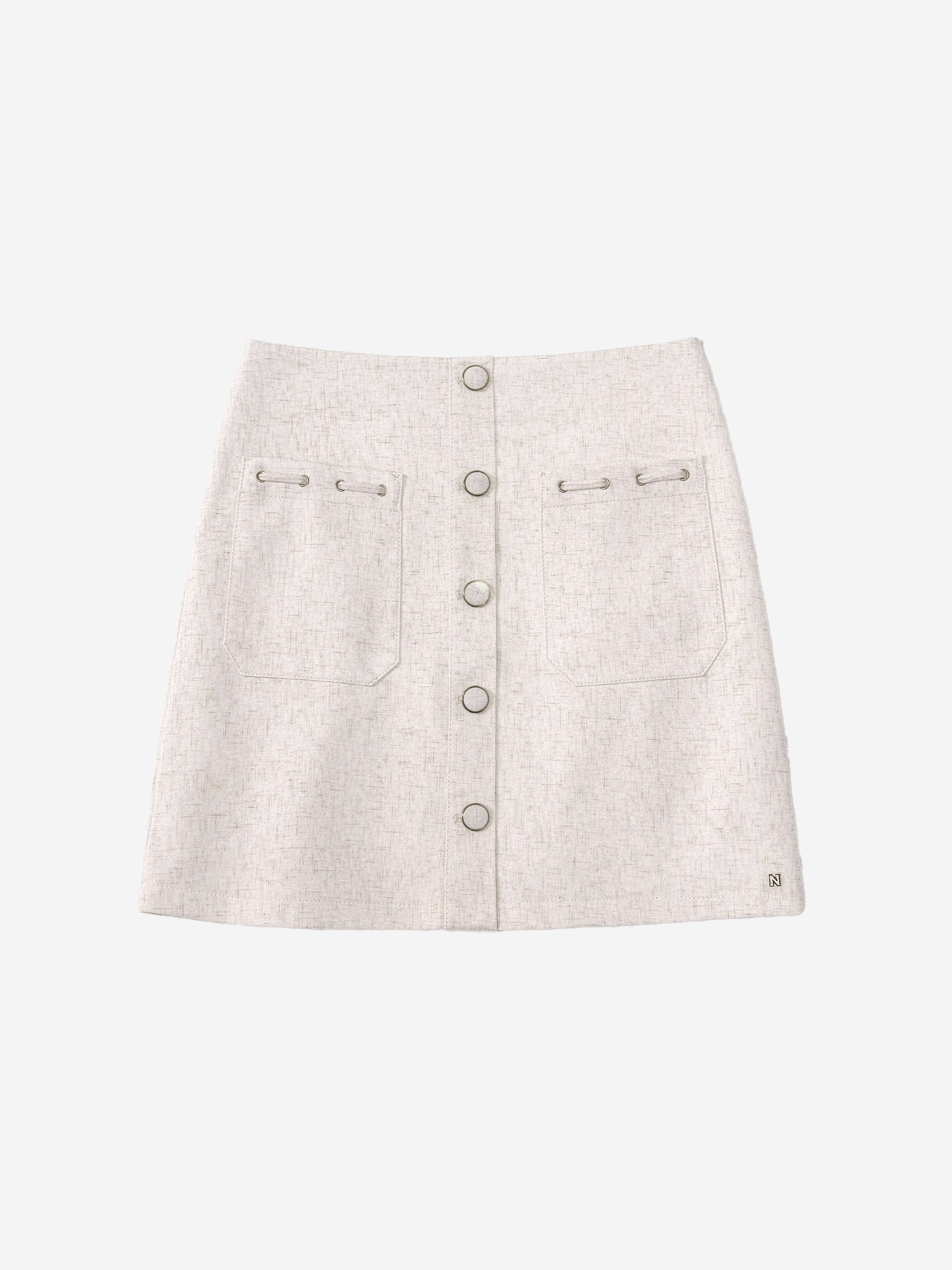 Melange skirt