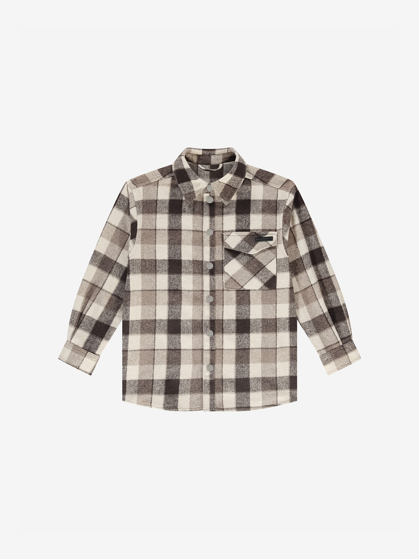 Checked overshirt