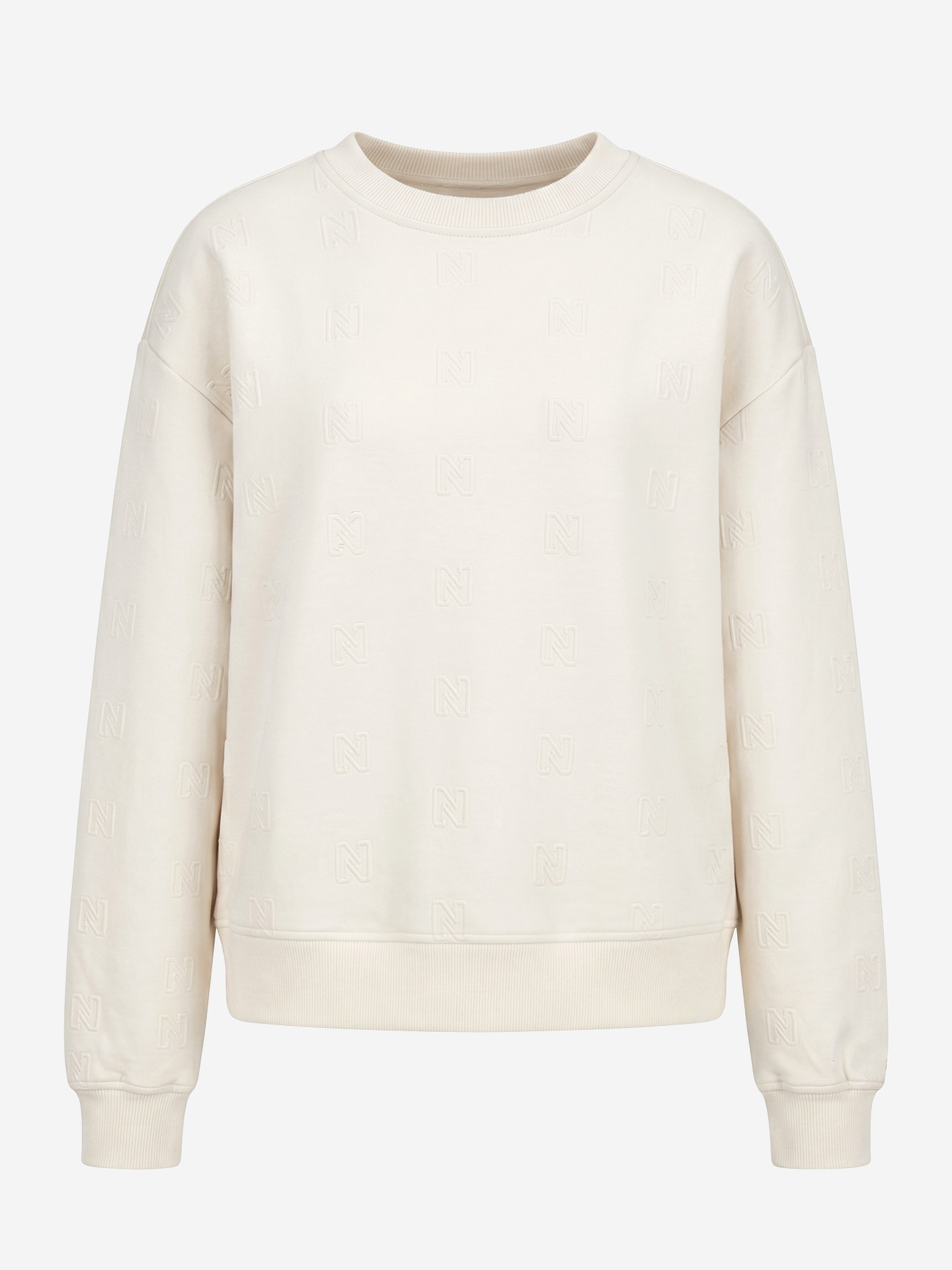 Sweater met logo patroon