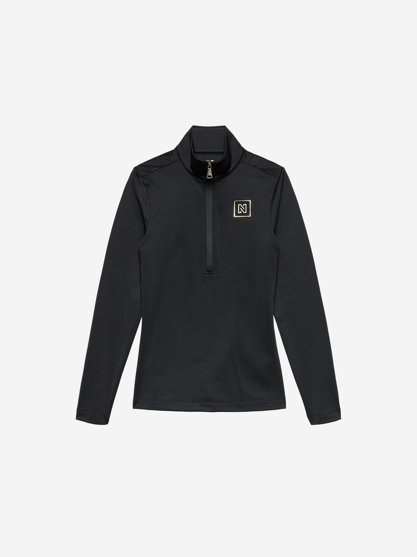 Half-zip ski pullover