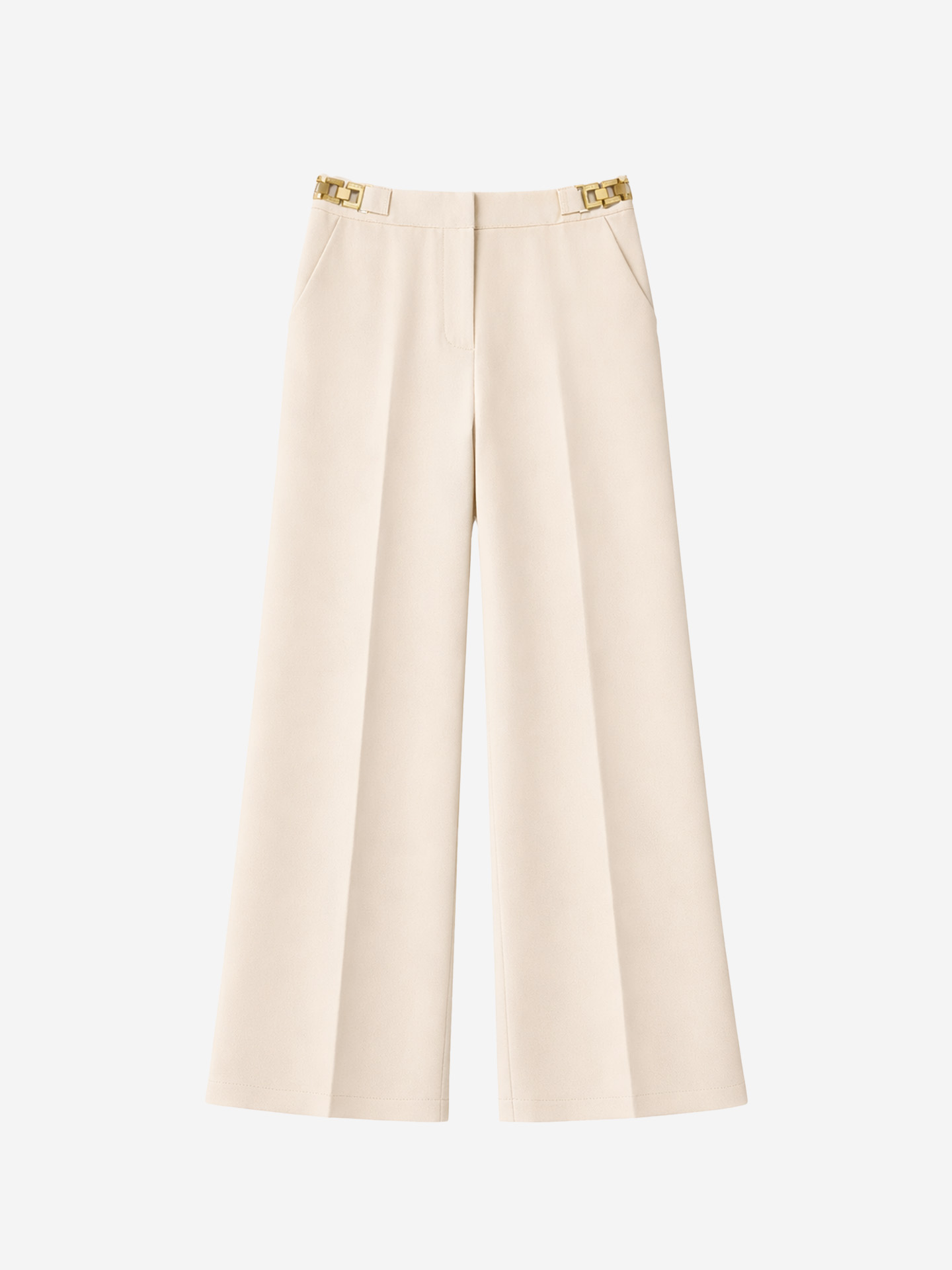 Pantalon met ketting detail