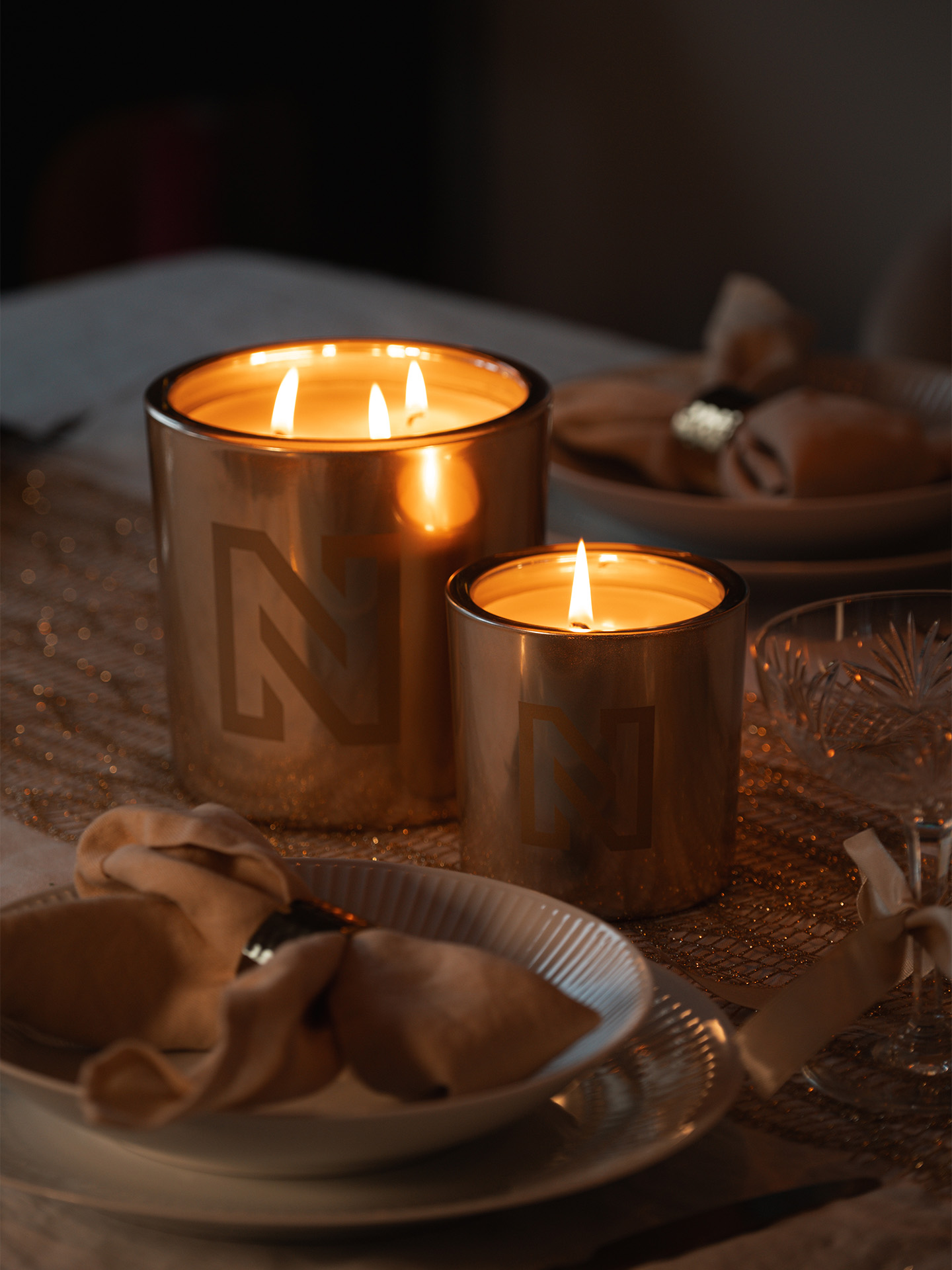 Golden Alps Scented Home Candle